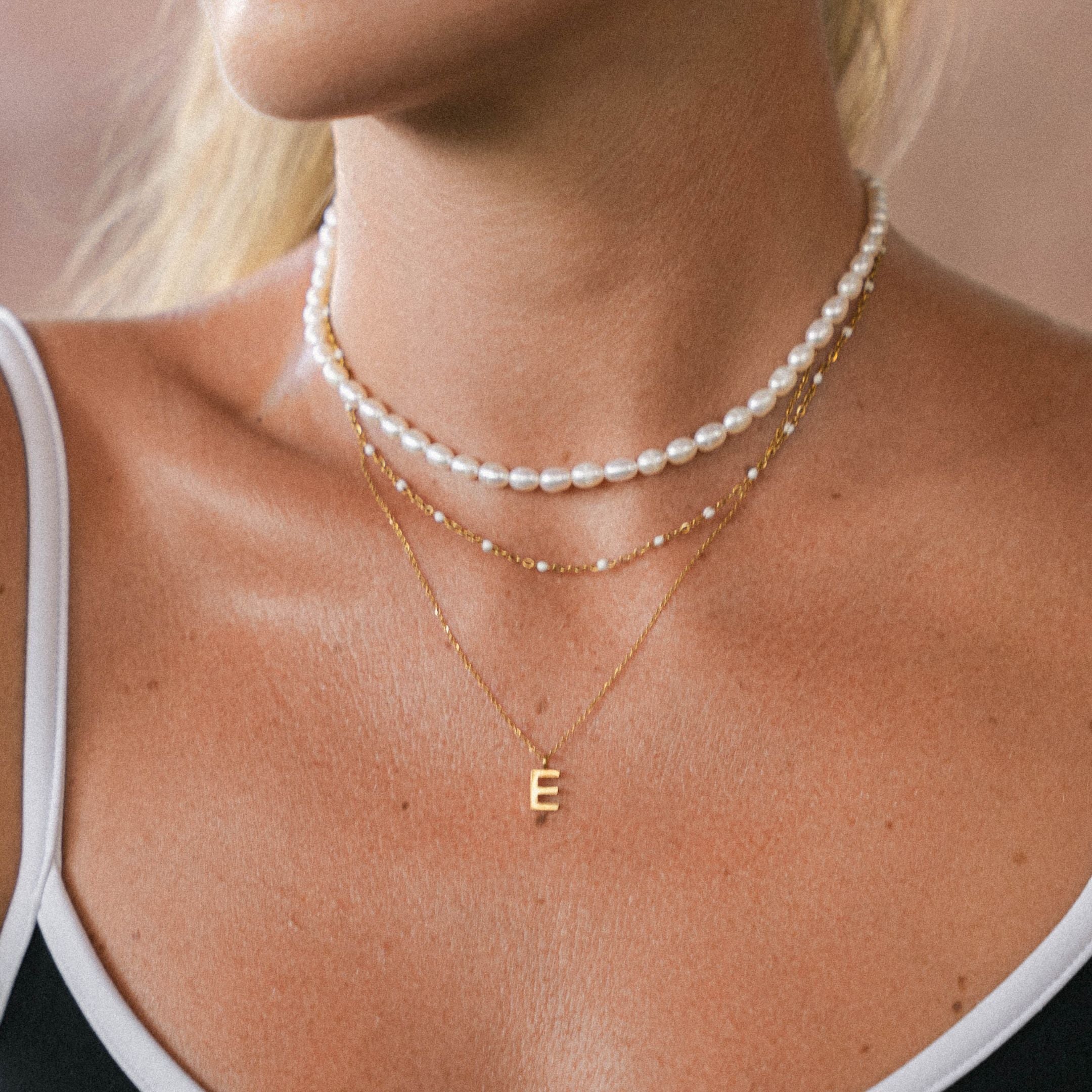 Athena Initial Necklace