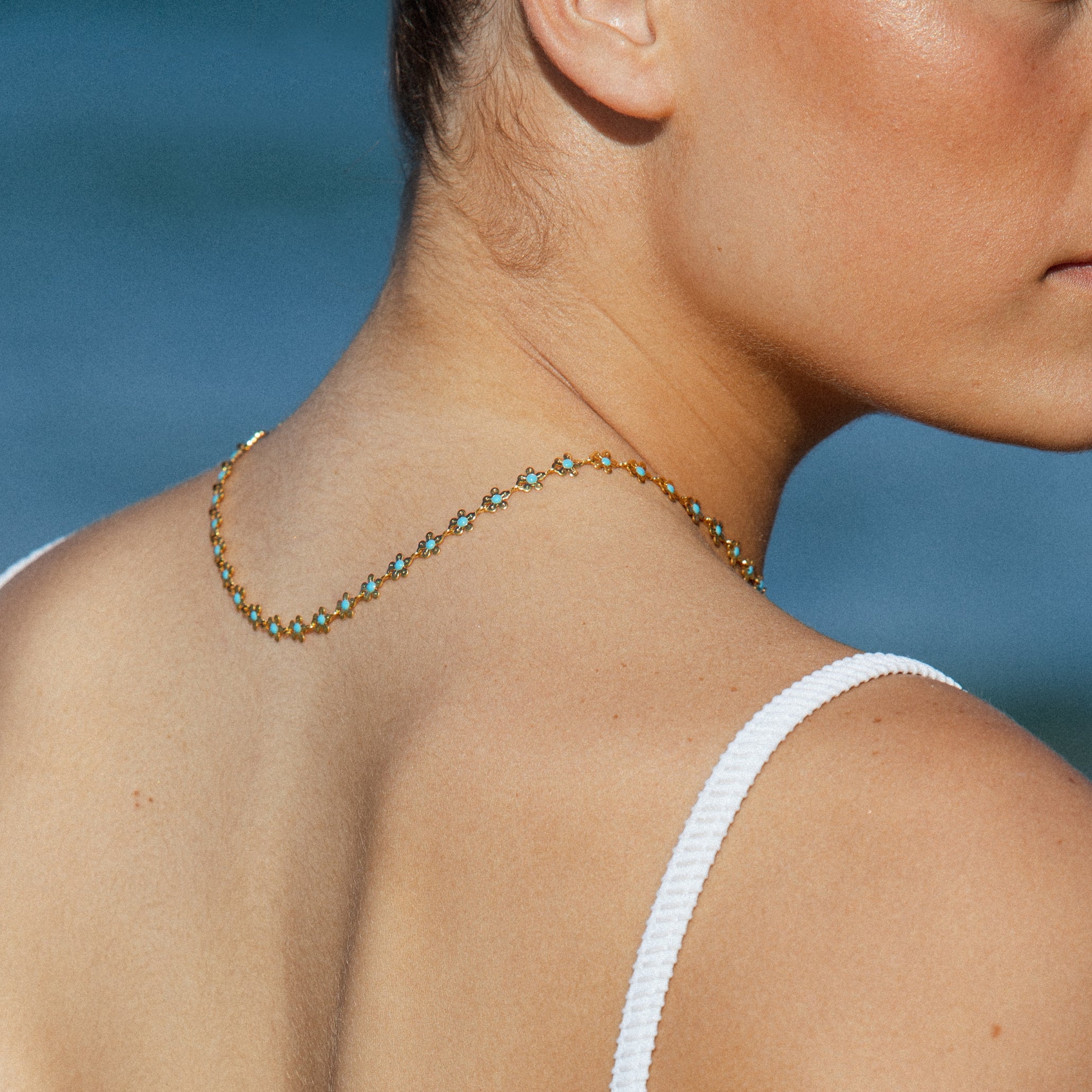 Athena Daisy Necklace