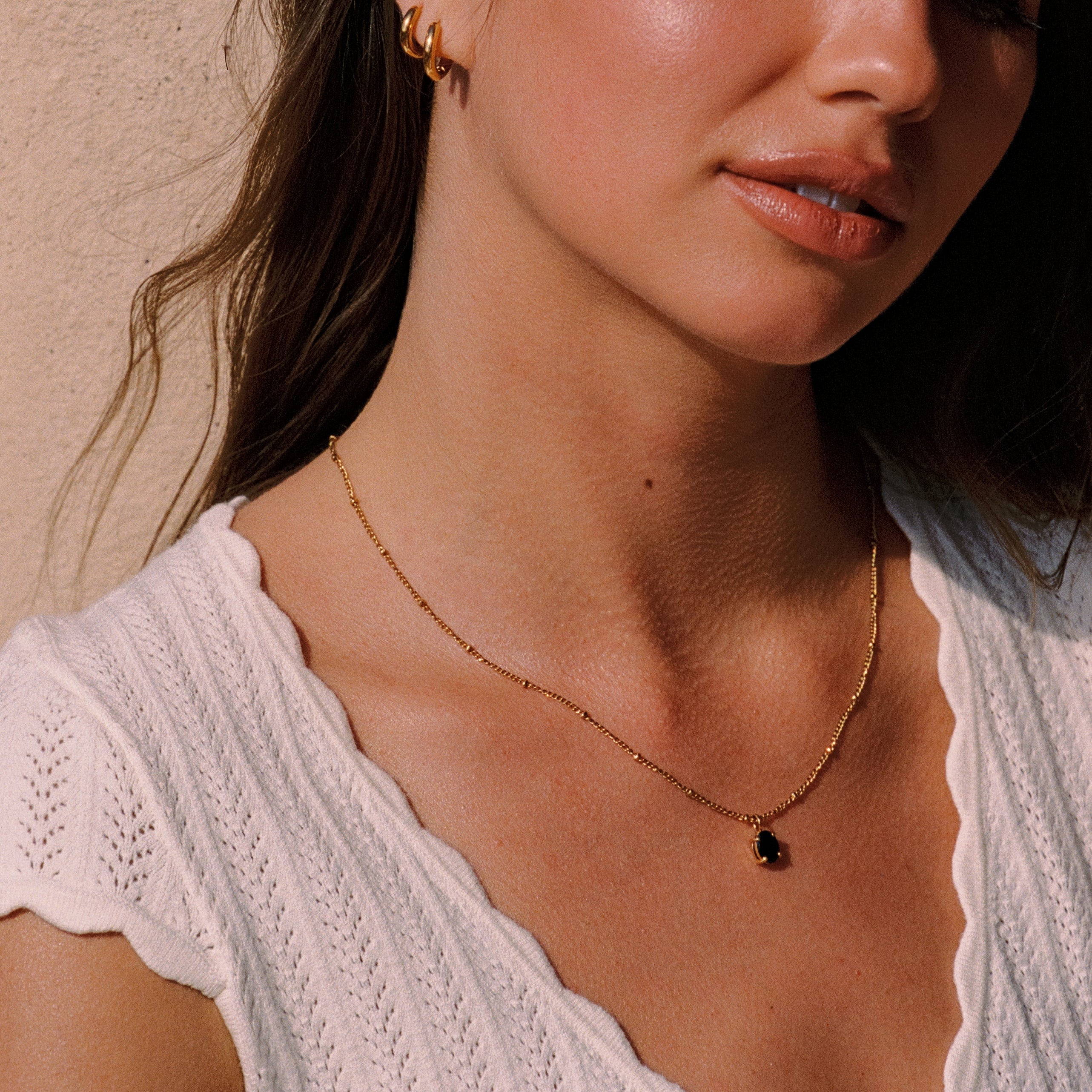 Athena Obsidian Necklace