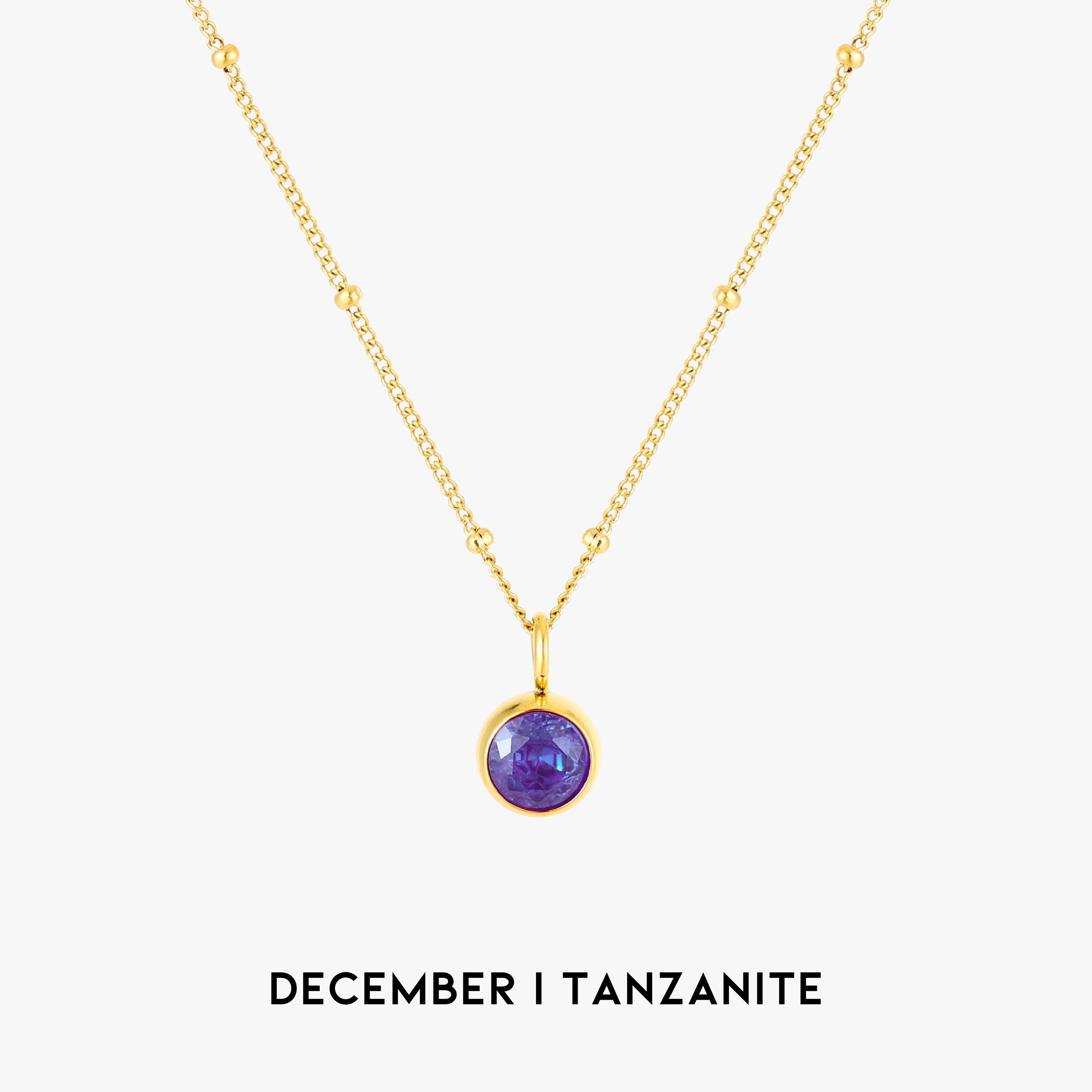 Athena Birthstone Necklace