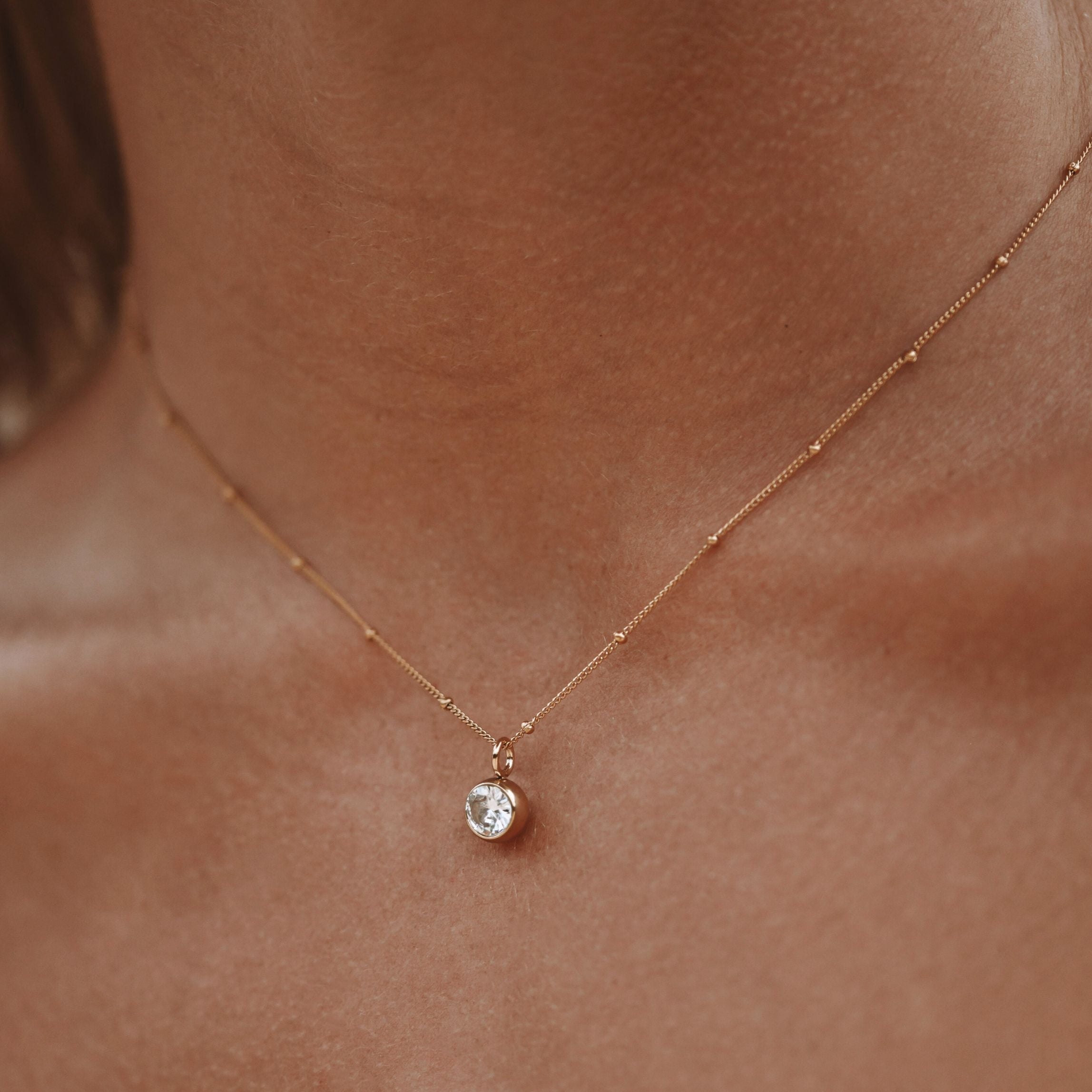 Athena Birthstone Necklace