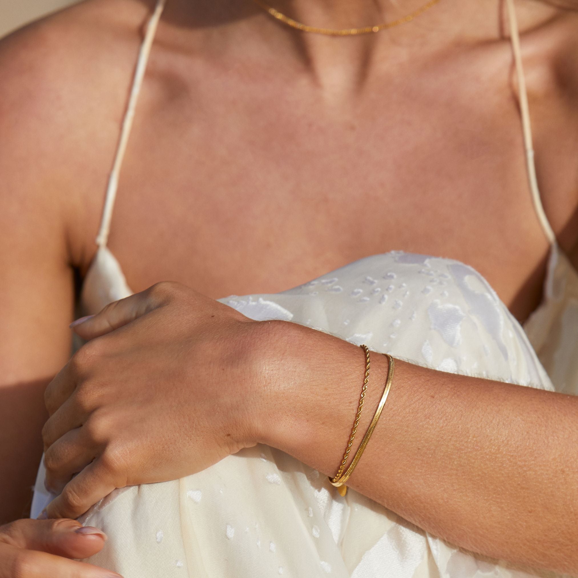 Athena "Ios" Layered Bracelet