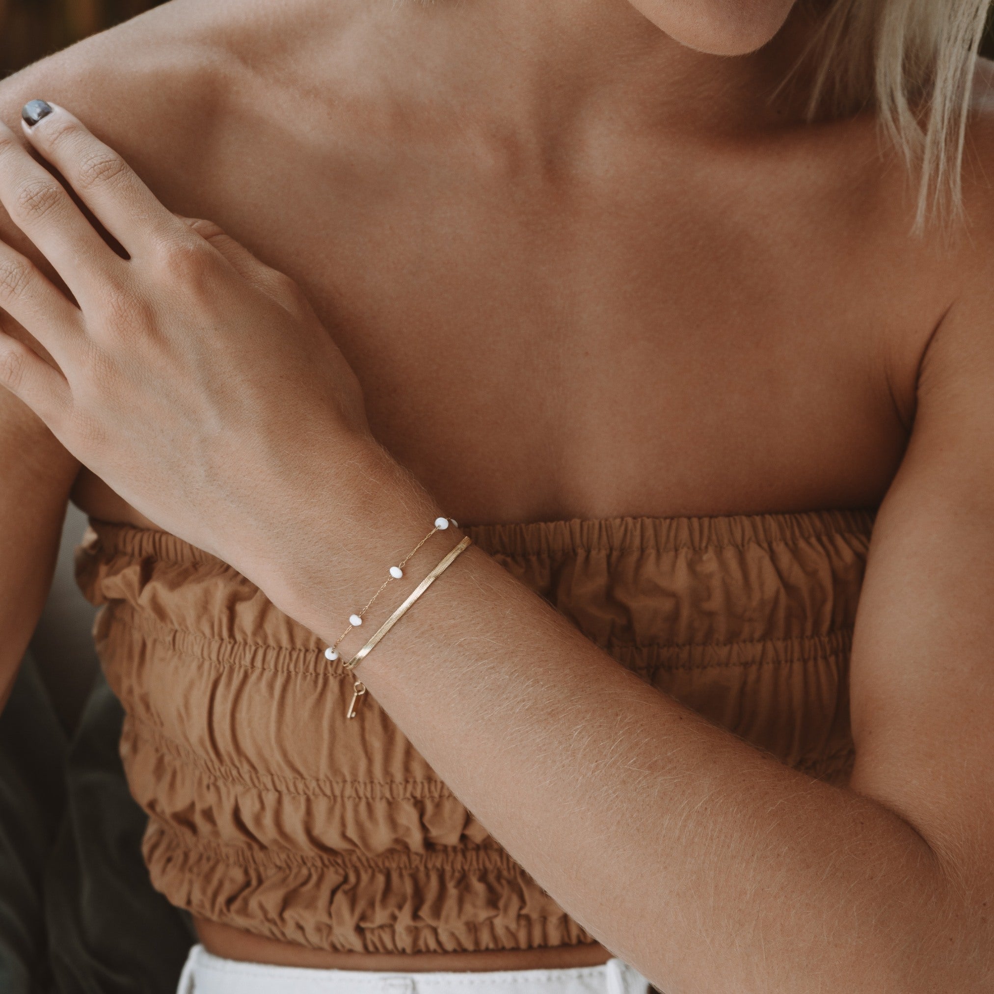 Athena "Santorini" Layered Bracelet