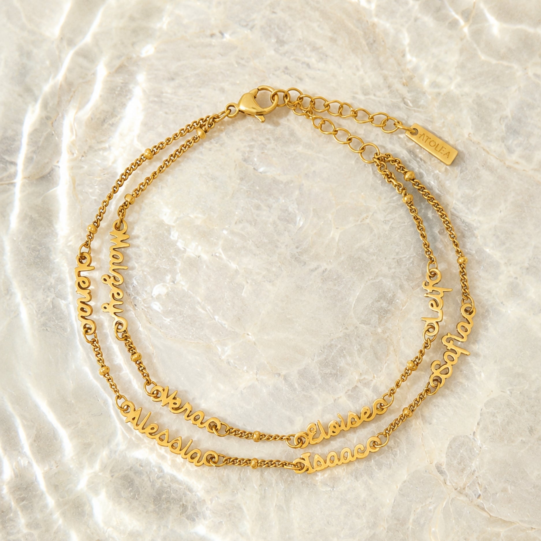 Athena Name Bracelet