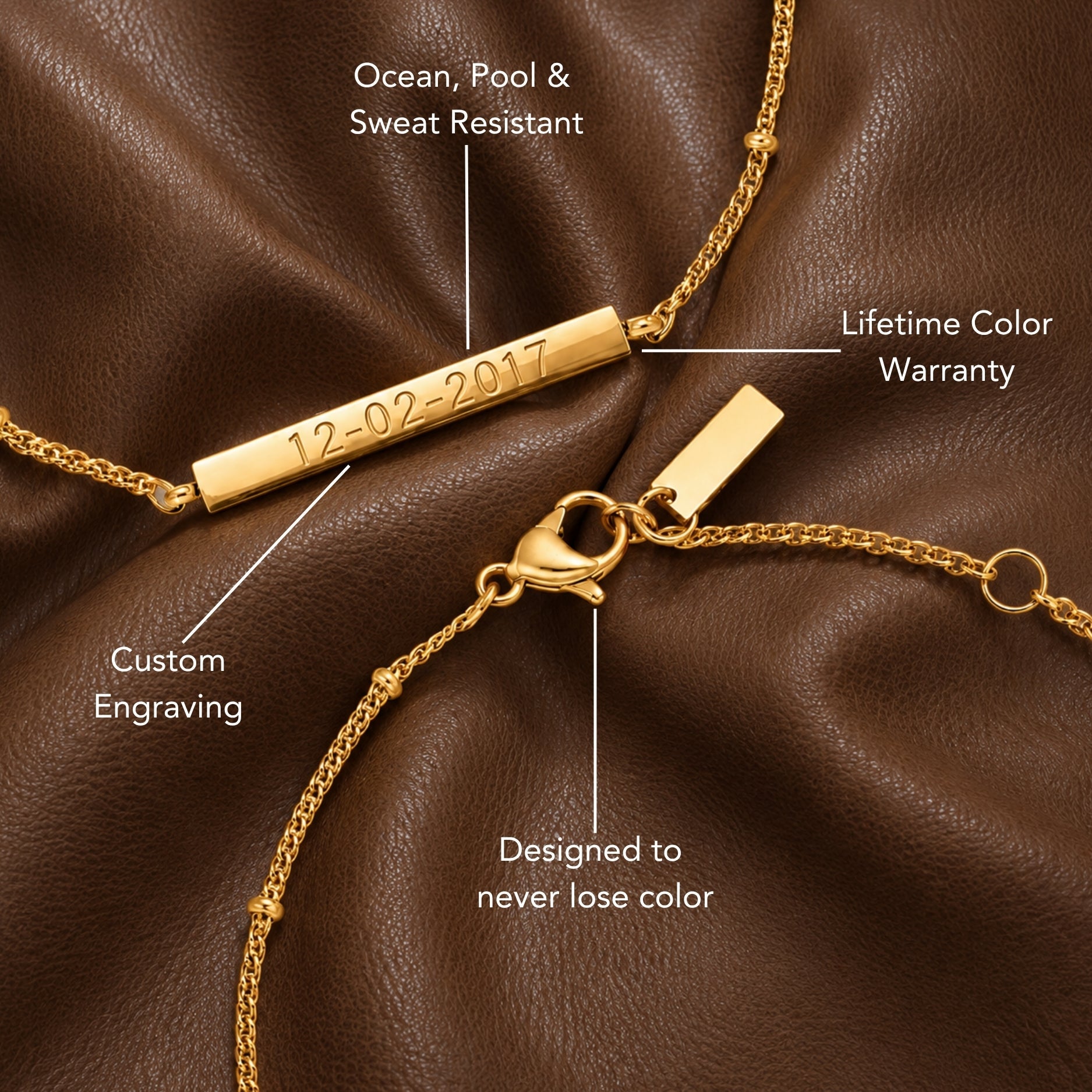 Athena Engravable Everyday Bracelet