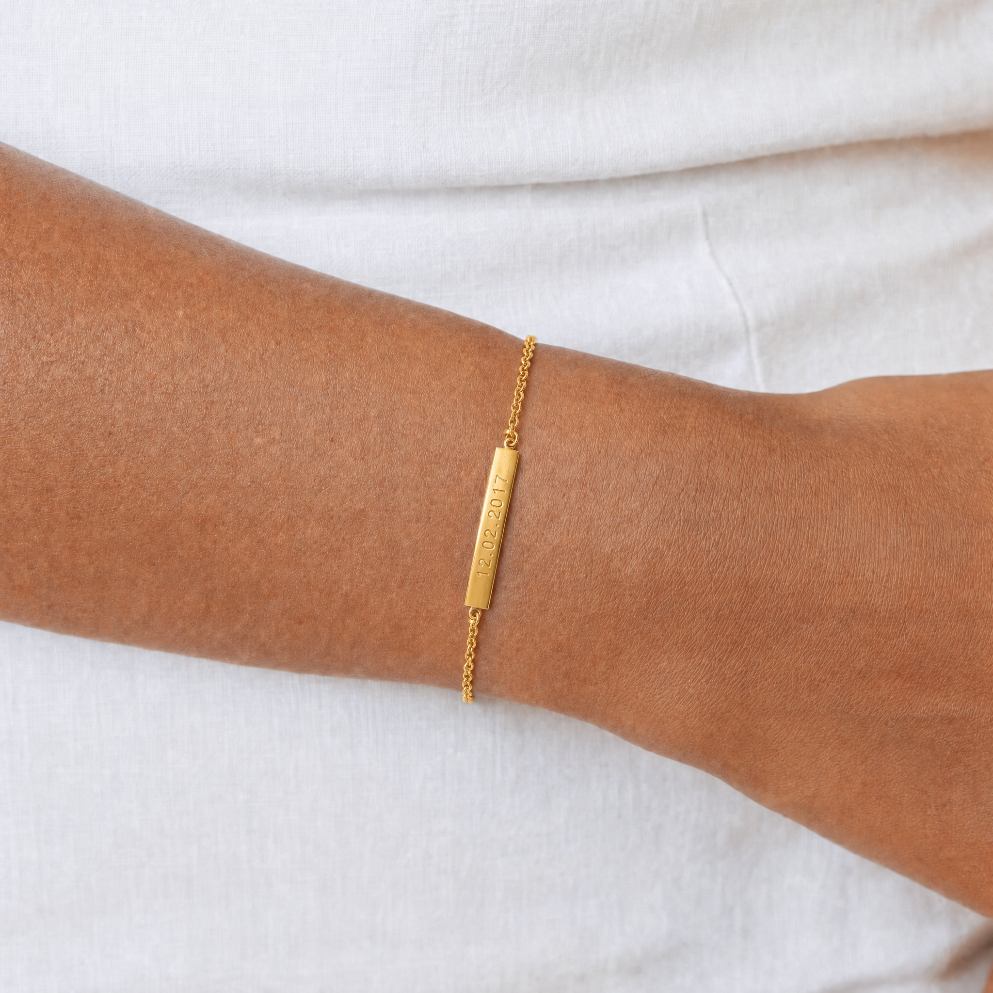 Athena Engravable Everyday Bracelet