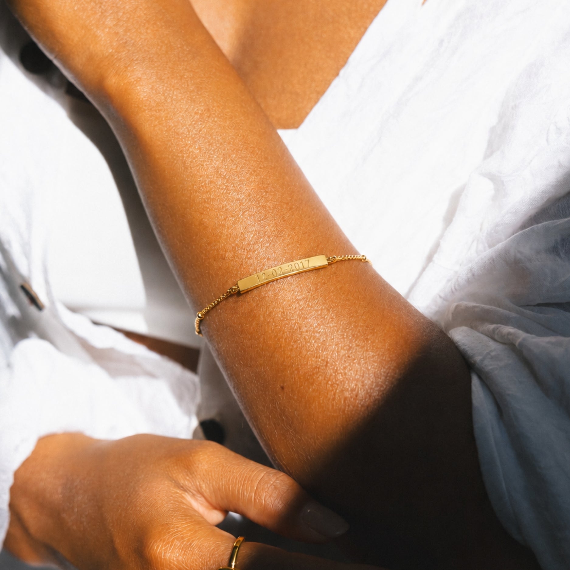 Athena Engravable Everyday Bracelet