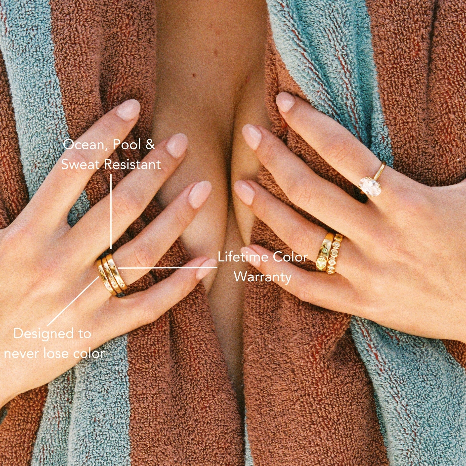 Athena “Eternity” Stackable Rings