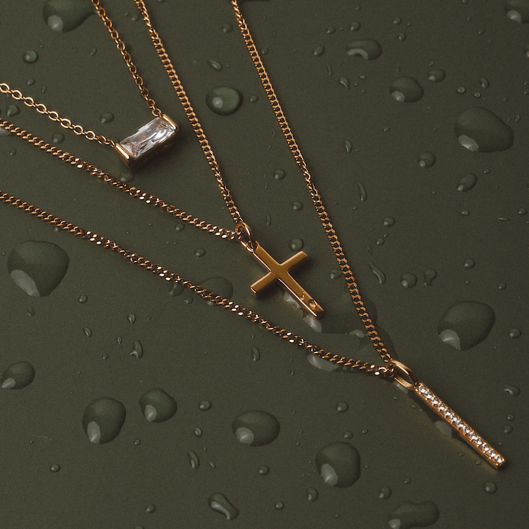 Athena Cross Necklace