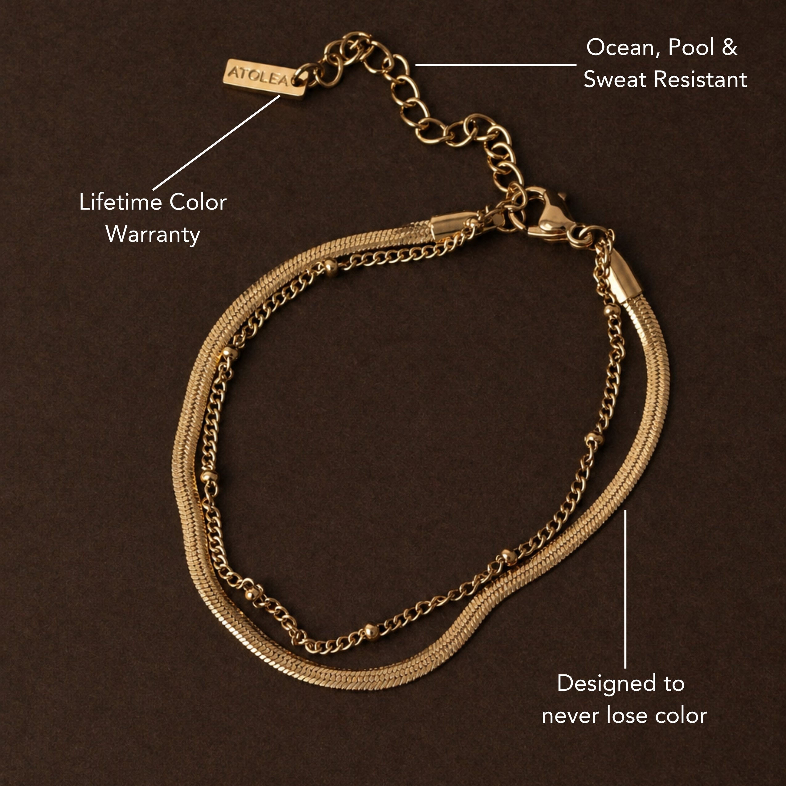 Athena Everyday Layered Bracelet