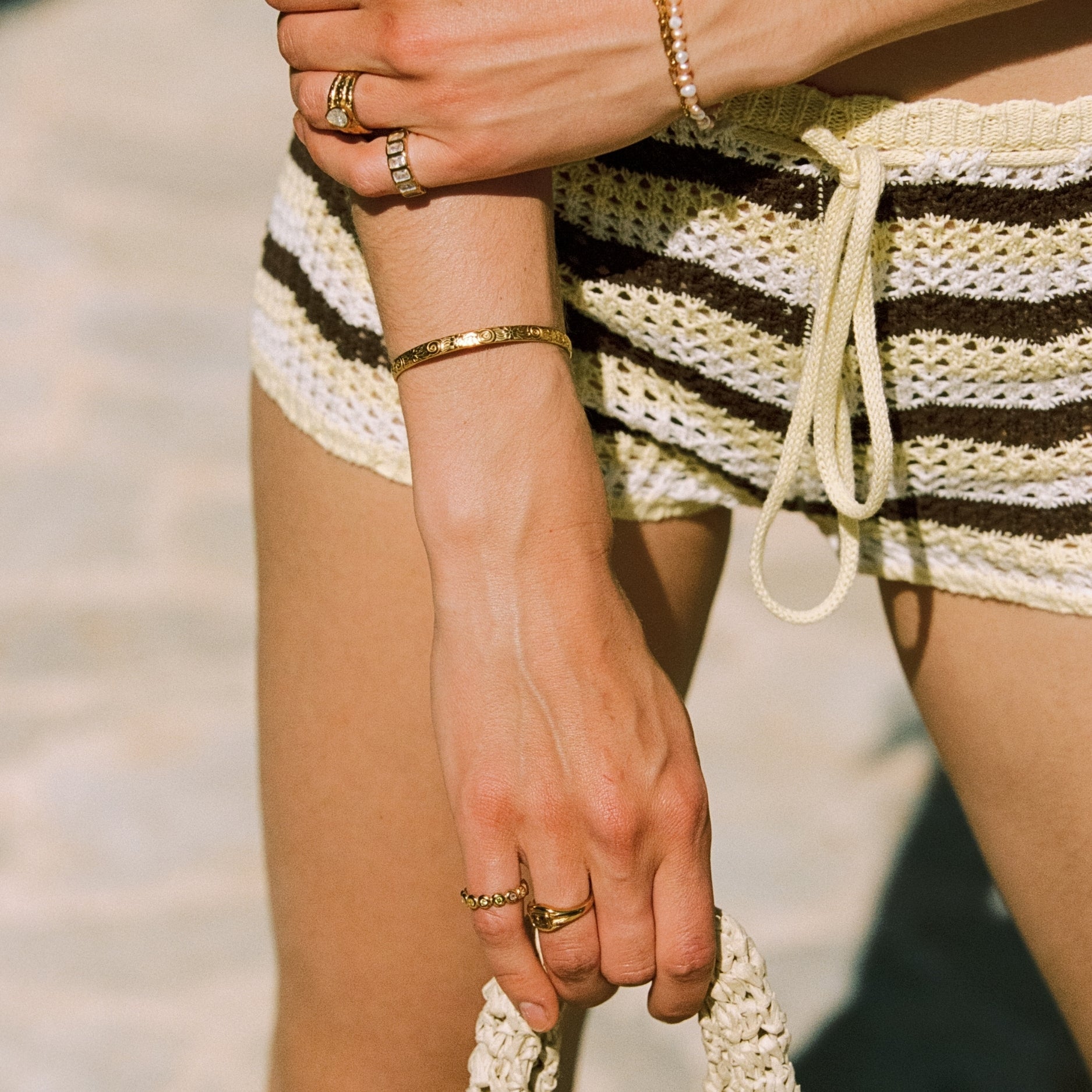 Athena Flora Cuff