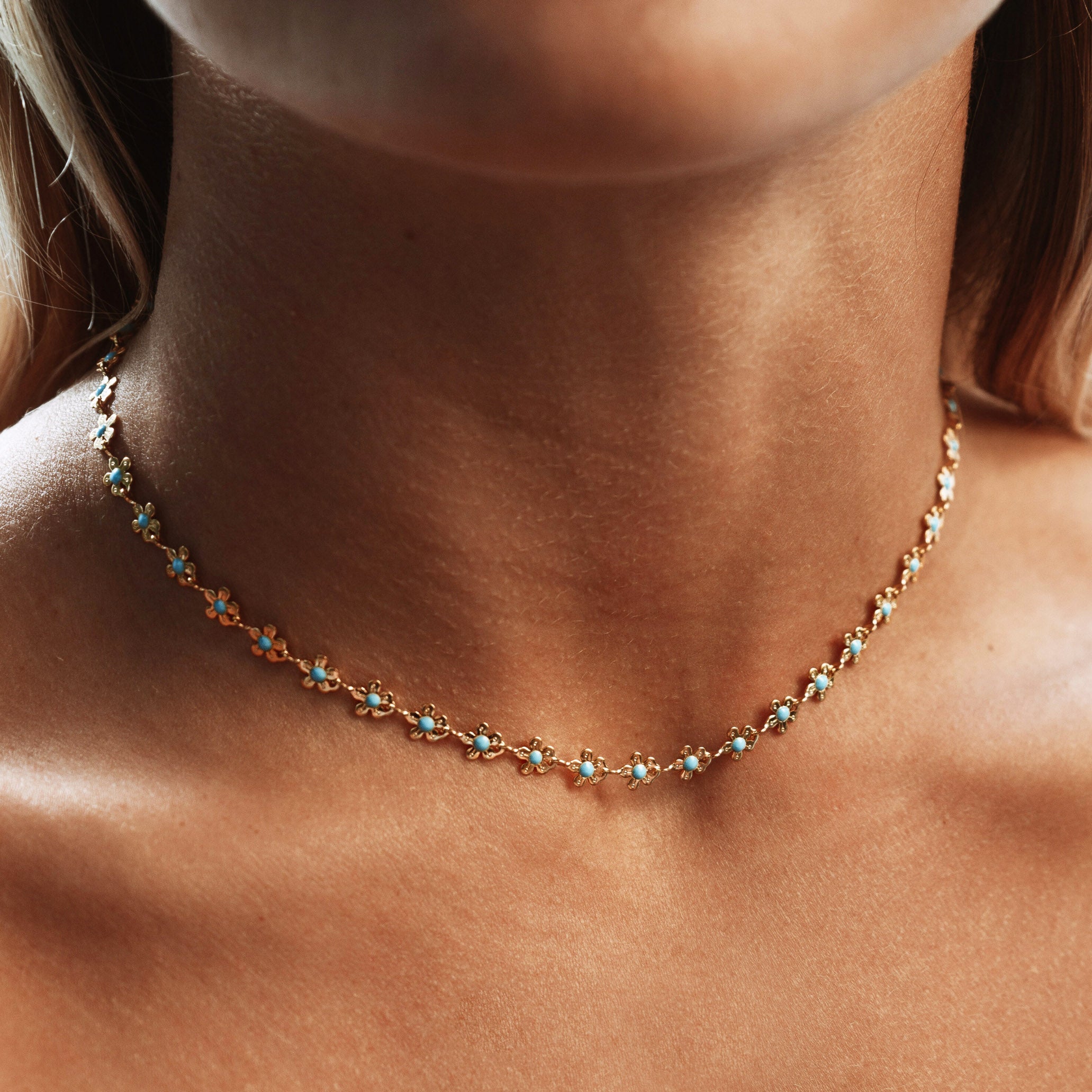 Athena Daisy Necklace