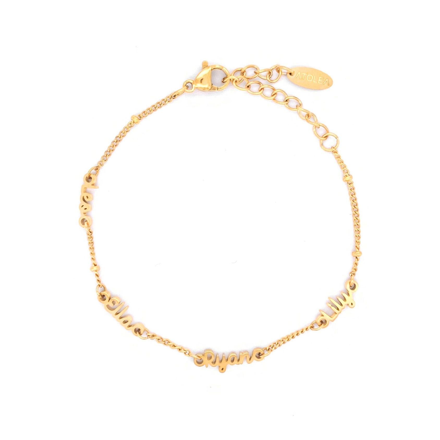Athena Name Bracelet