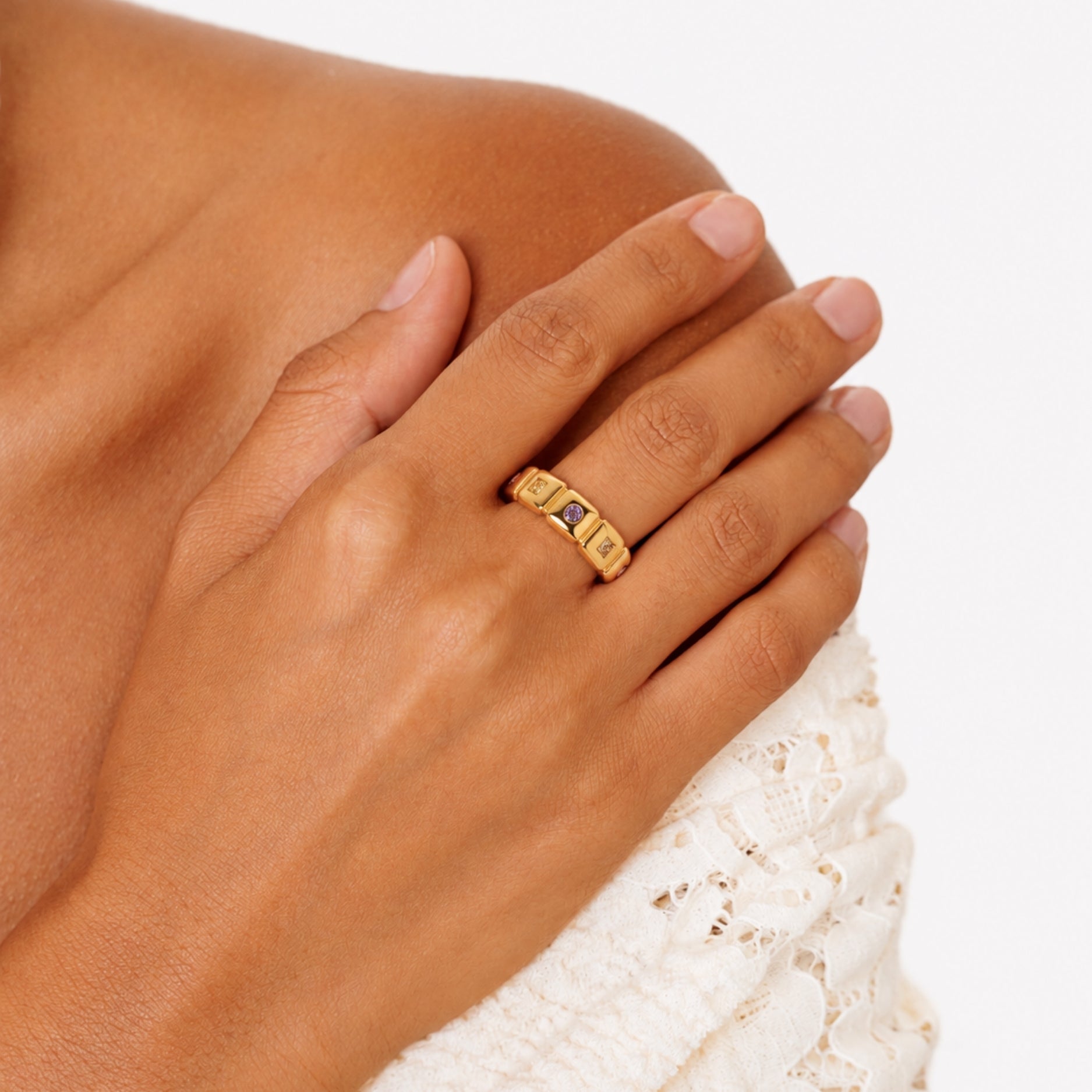 Athena Rainbow Ring