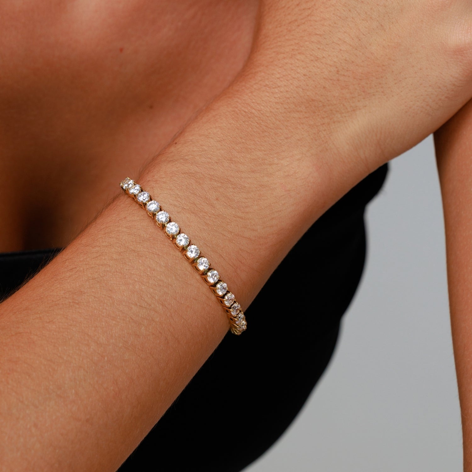 Athena Bold Tennis Bracelet
