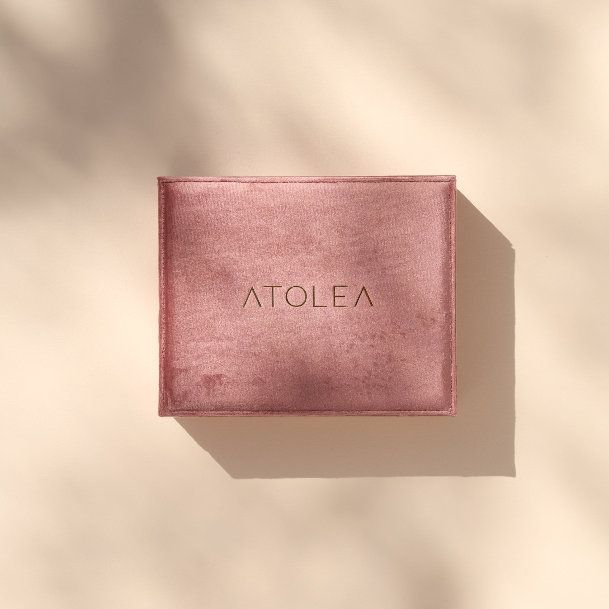 Athena Signature Velvet Jewelry Box