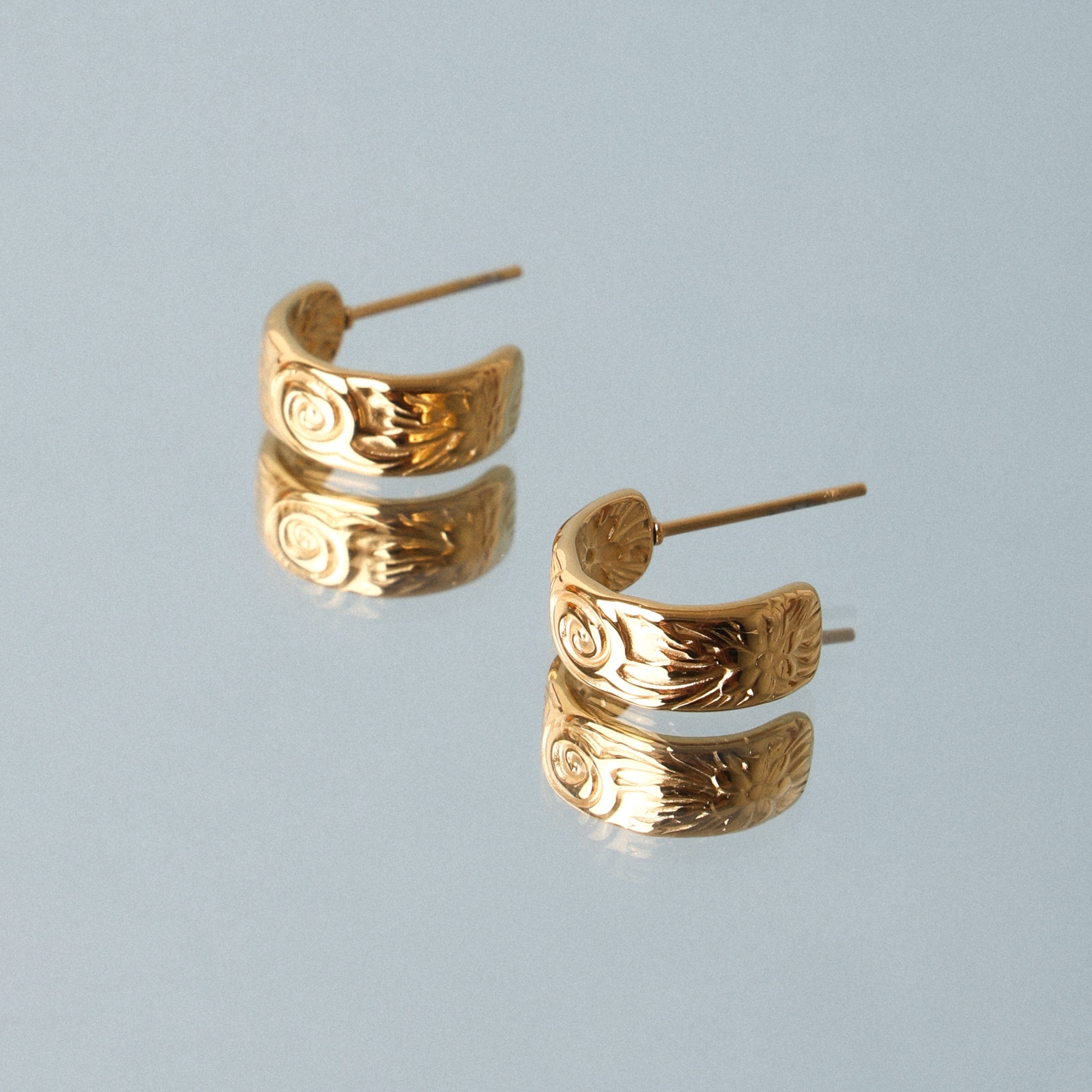 Athena Bloom Hoops