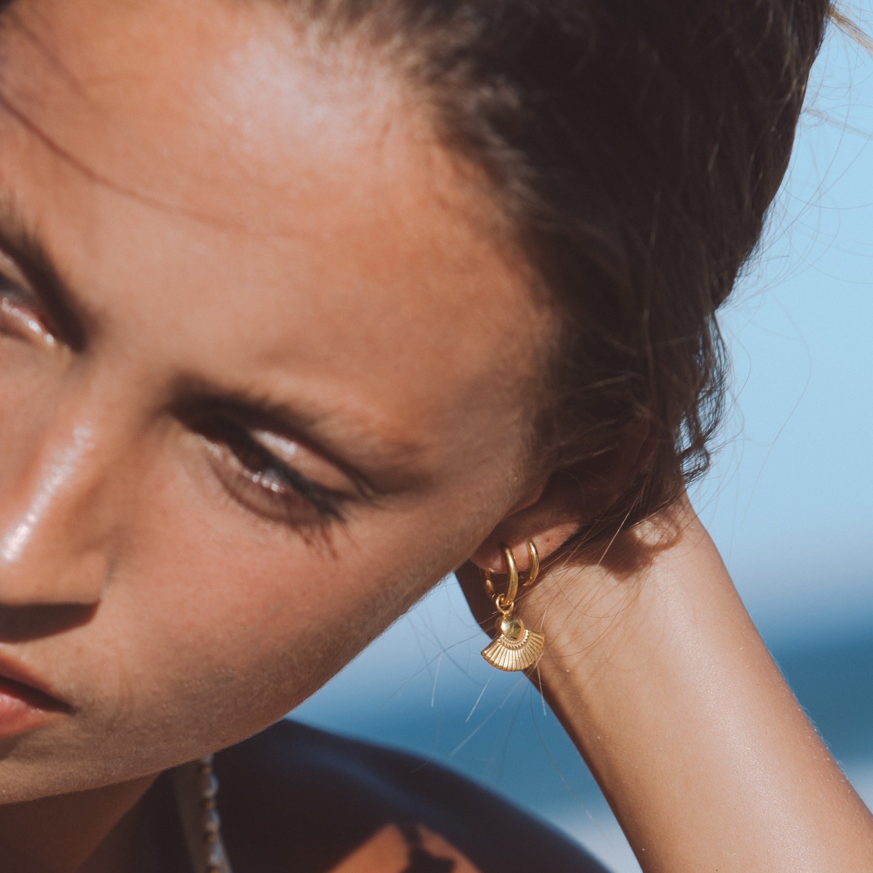 Athena Boho Hoop Earrings