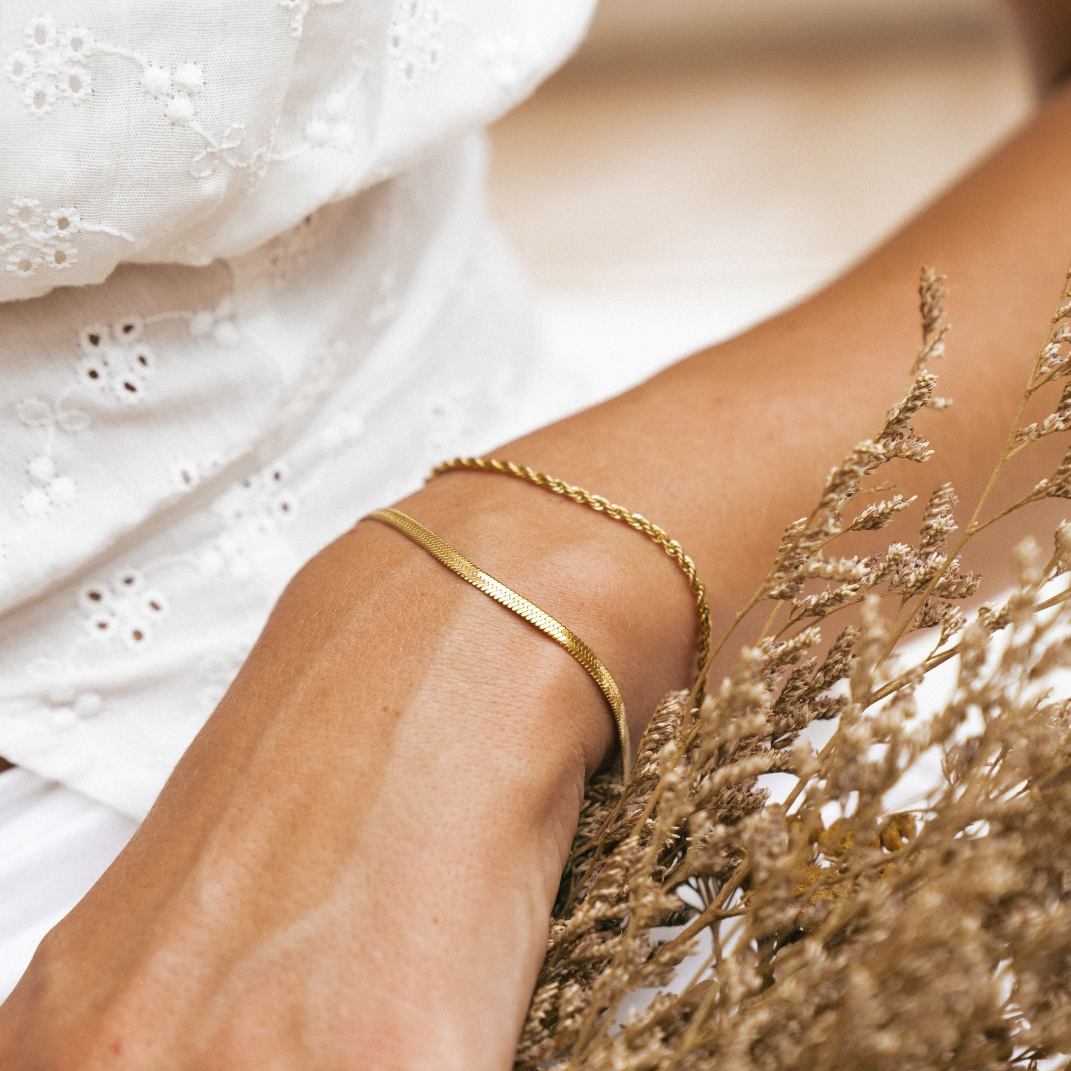Athena "Ios" Layered Bracelet