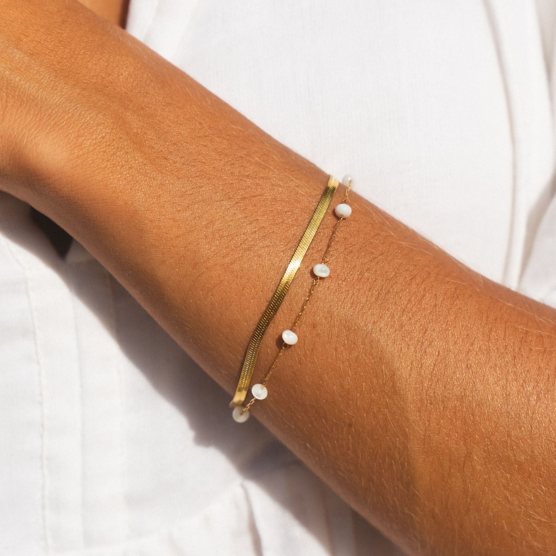 Athena "Santorini" Layered Bracelet