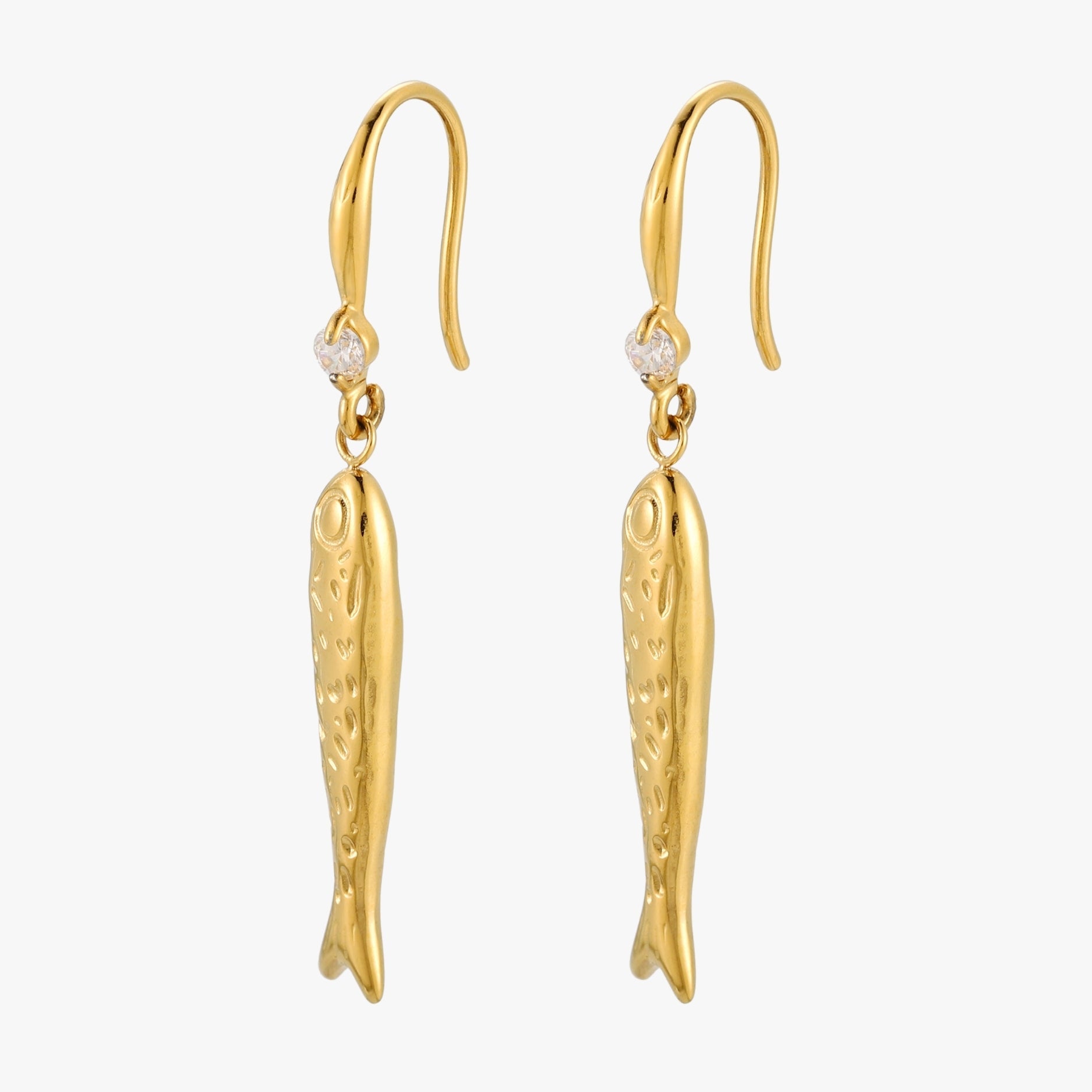 Athena Lucky Fish Earrings