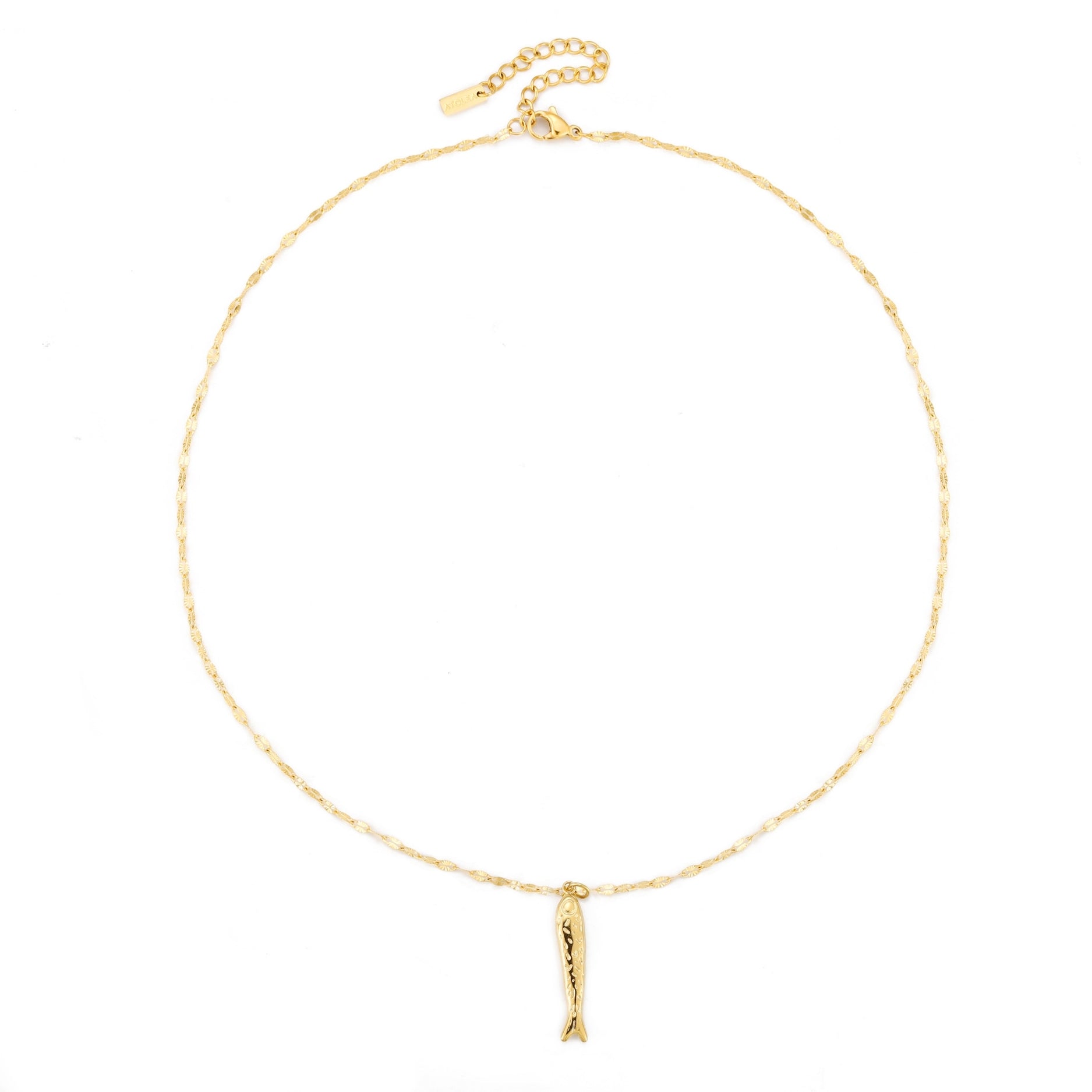 Athena Lucky Fish Necklace