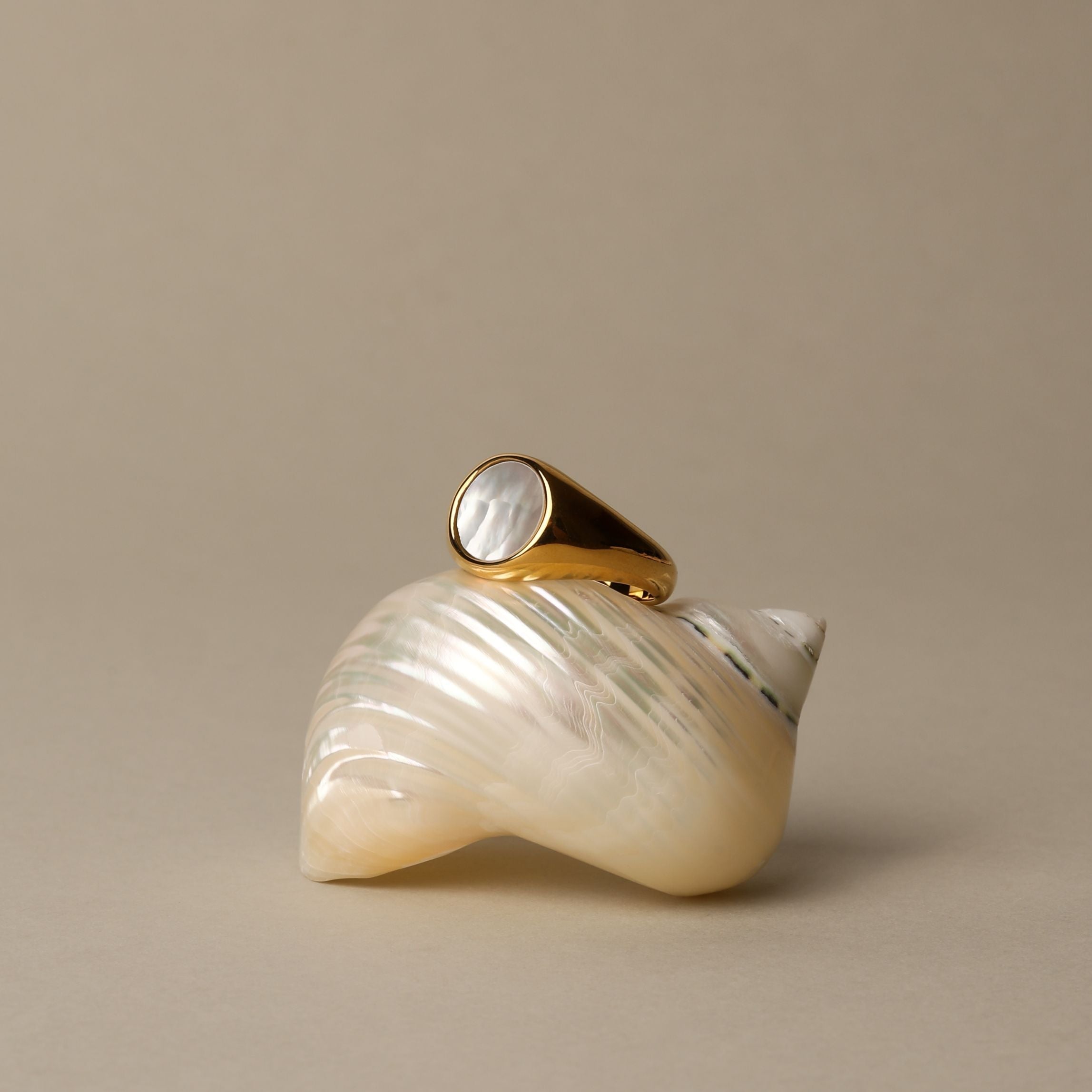 Athena Mother Of Pearl Ring