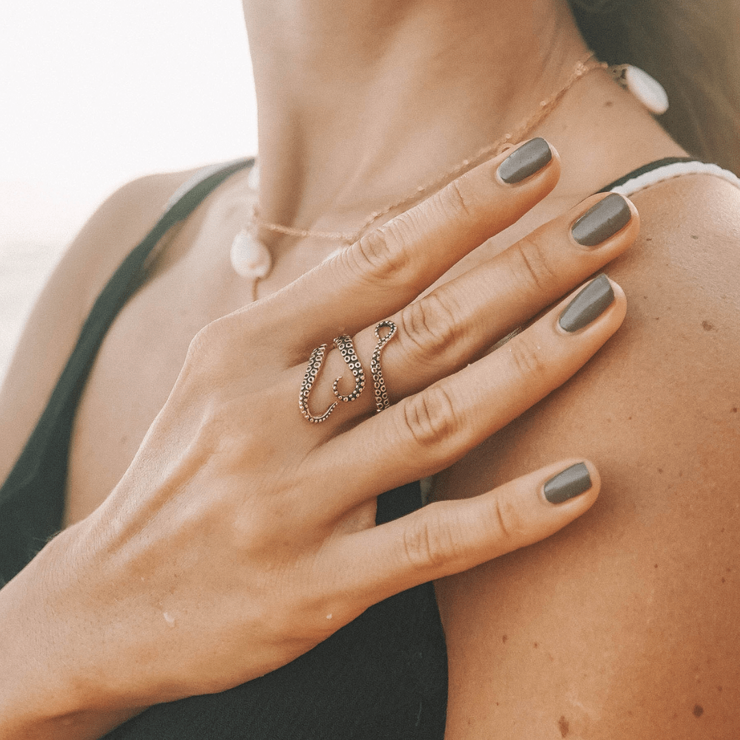 Athena Octopus Ring