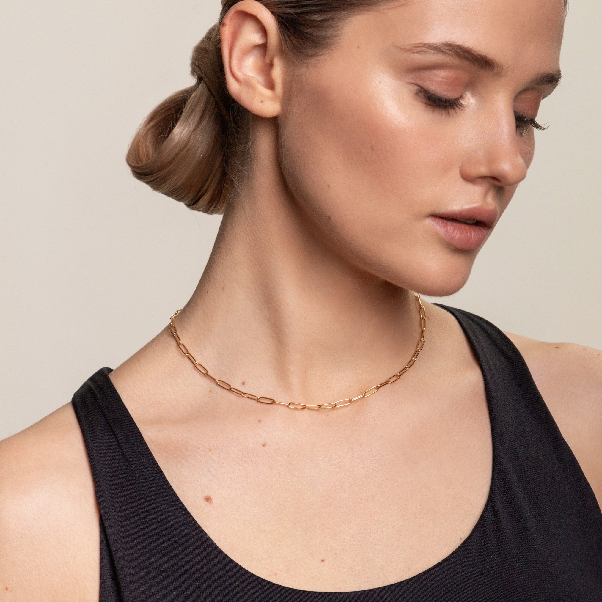 Athena "Cozumel" Paperclip Choker