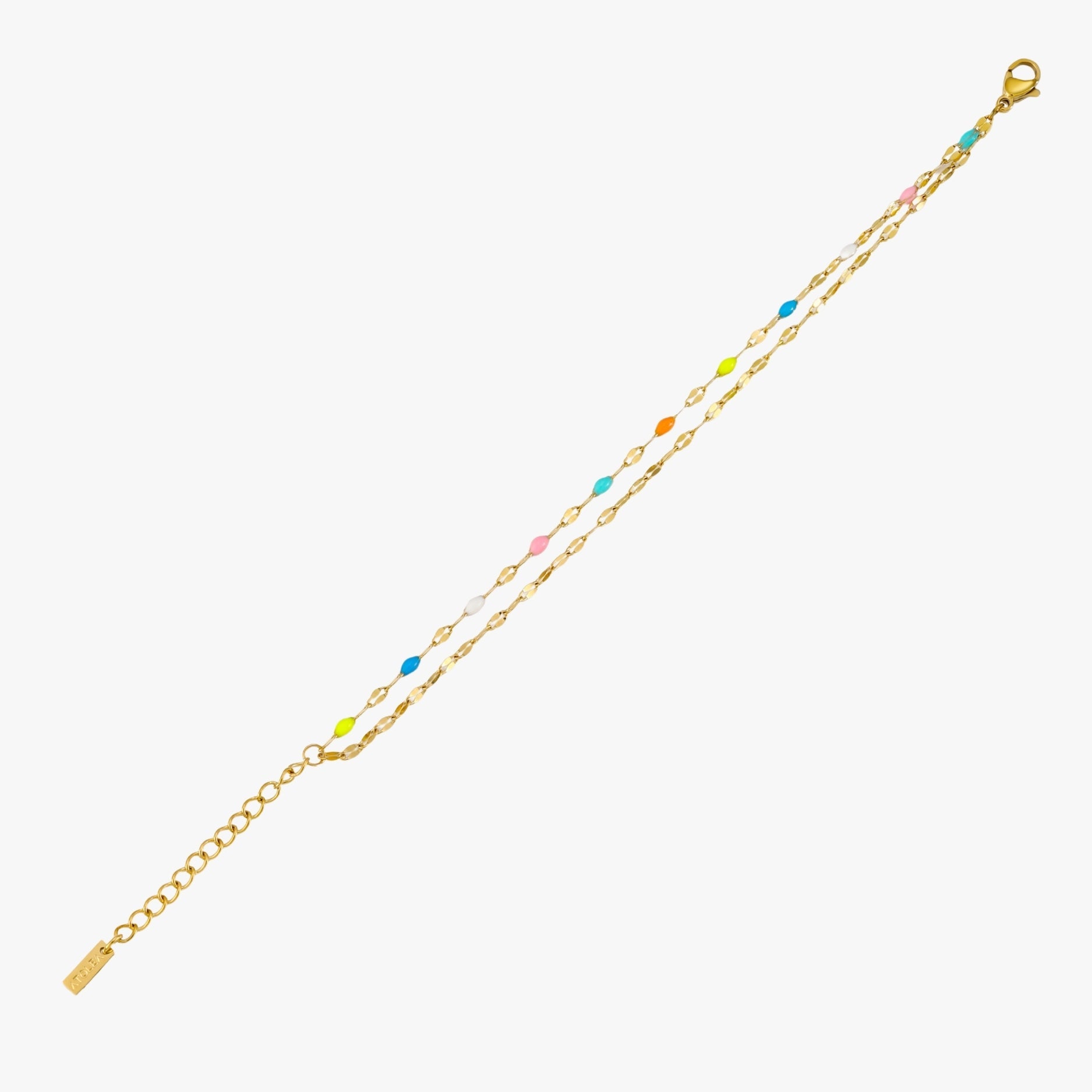 Athena Rainbow Dainty Bracelet