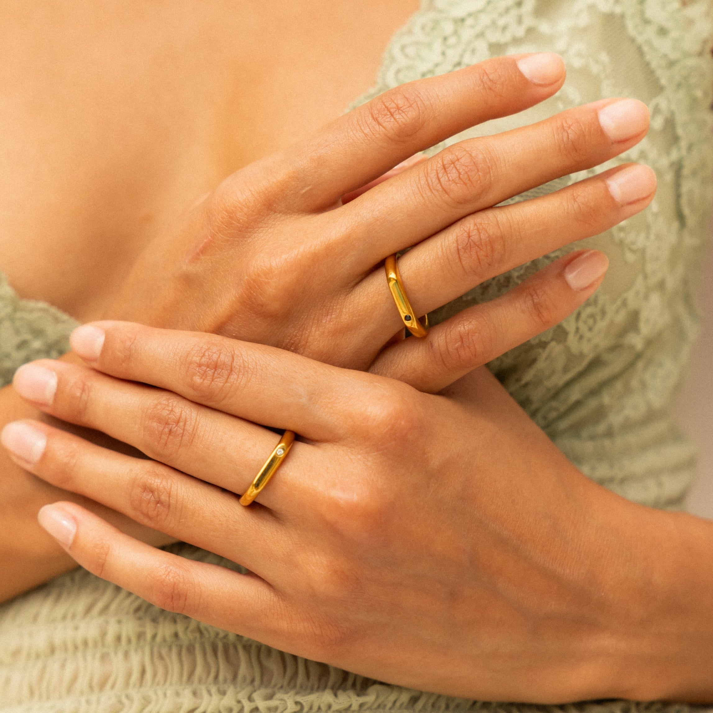 Athena “Best Friends” Rings Set