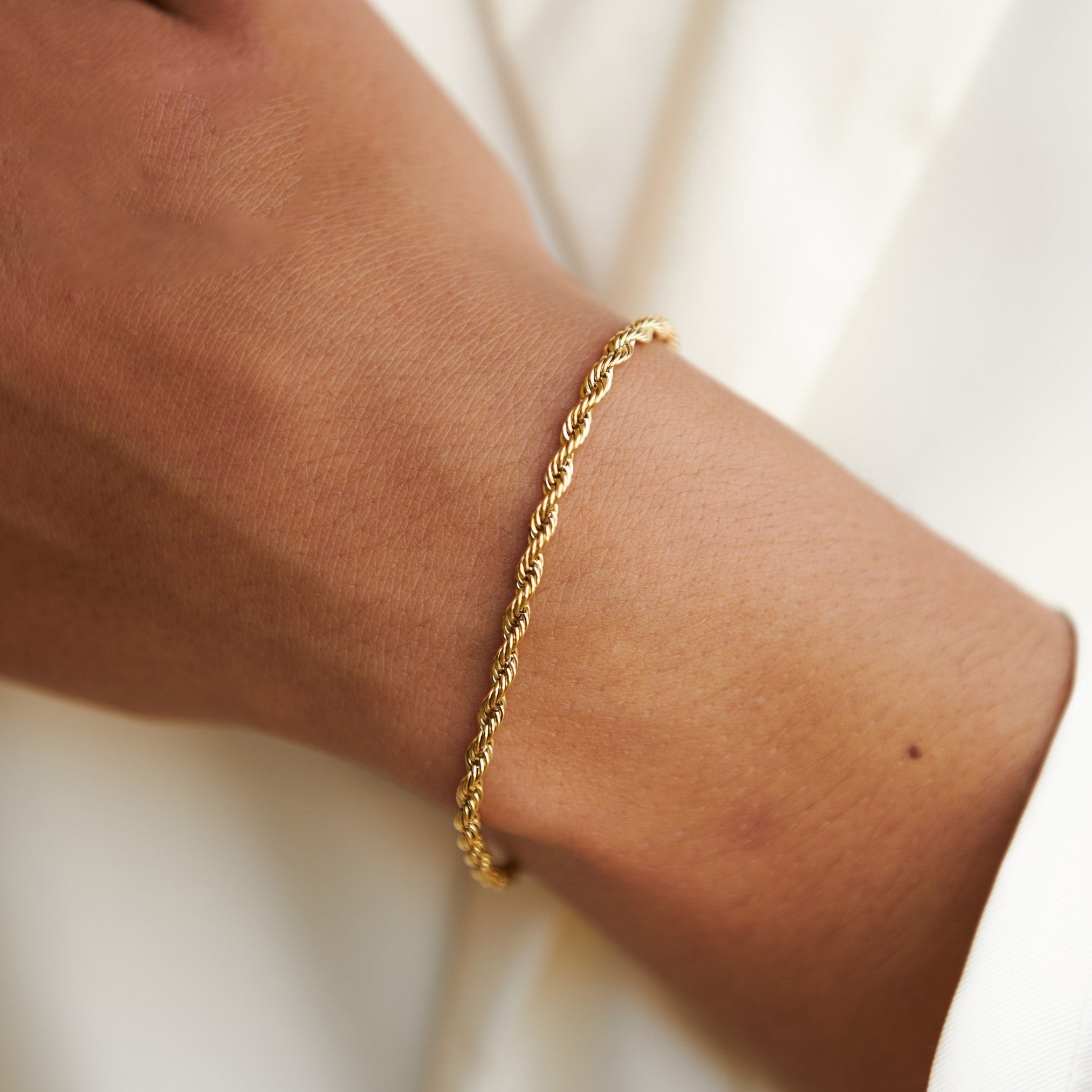 Athena "Calvi" Rope Chain Bracelet