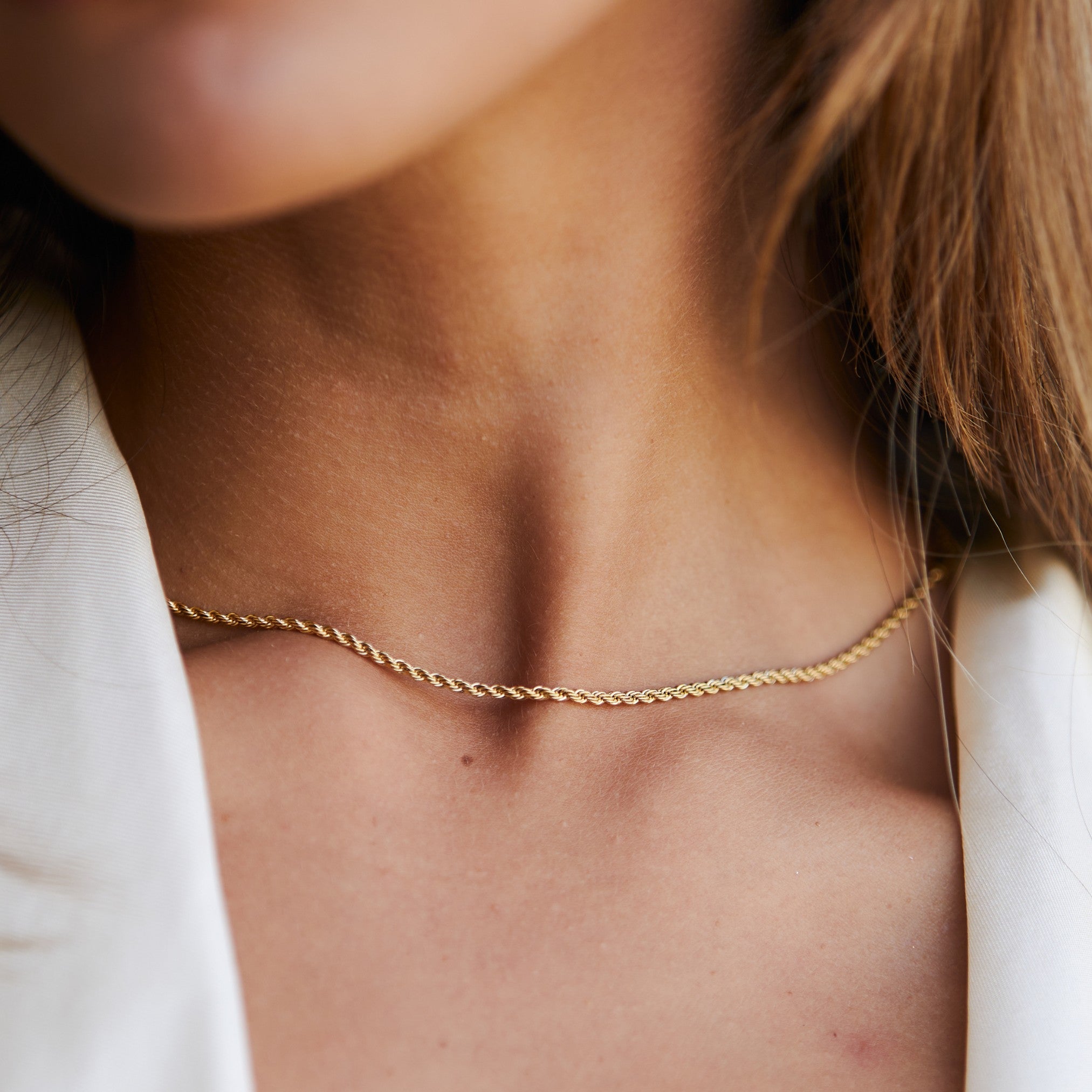 Athena "Calvi" Rope Chain Necklace