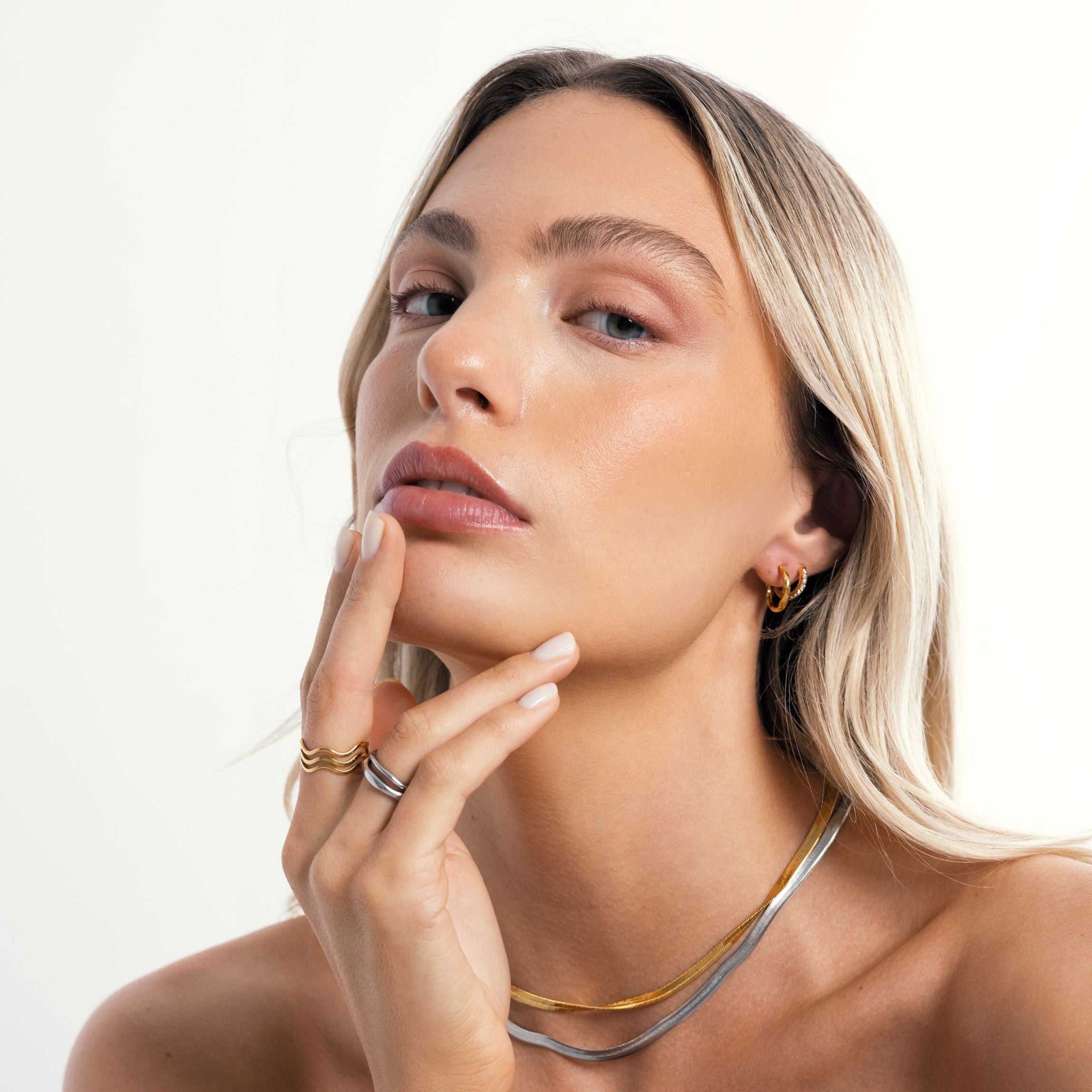 Athena "Gemini" Stackable Rings