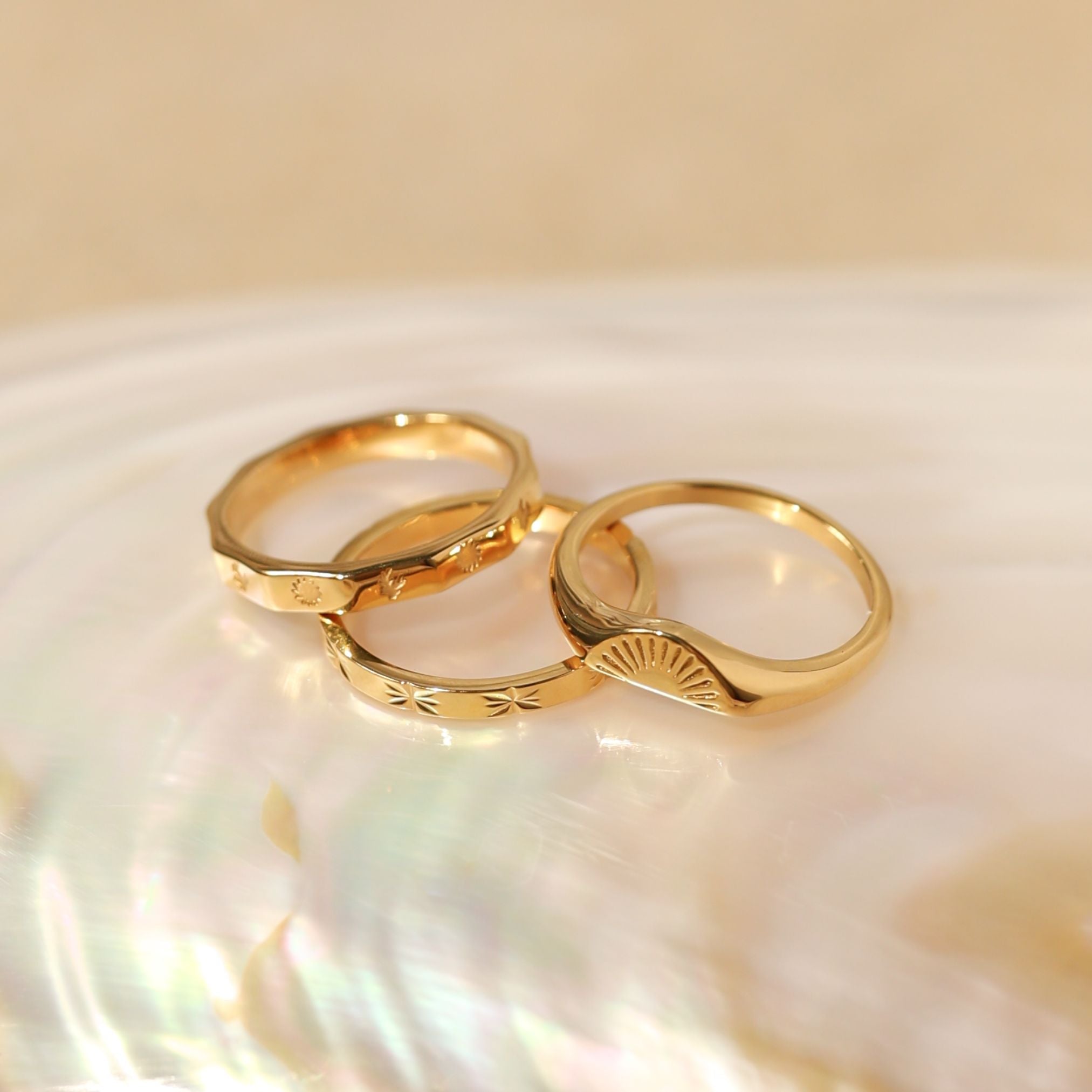 Athena Sunrise Ring