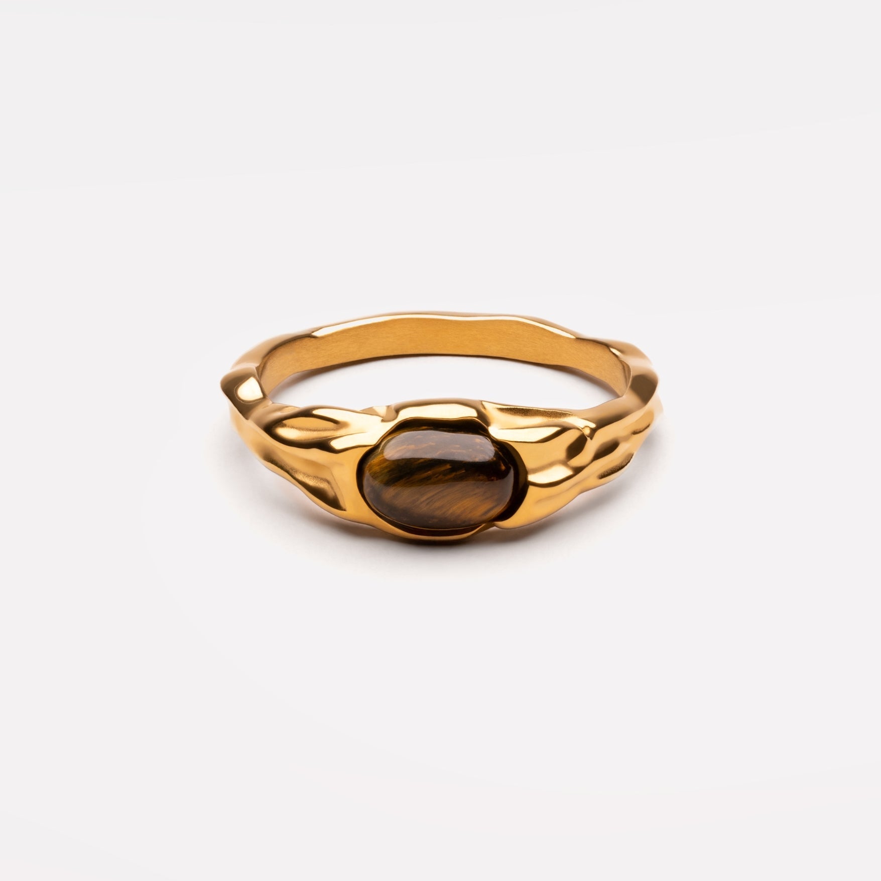 Athena Tiger Eye Ring