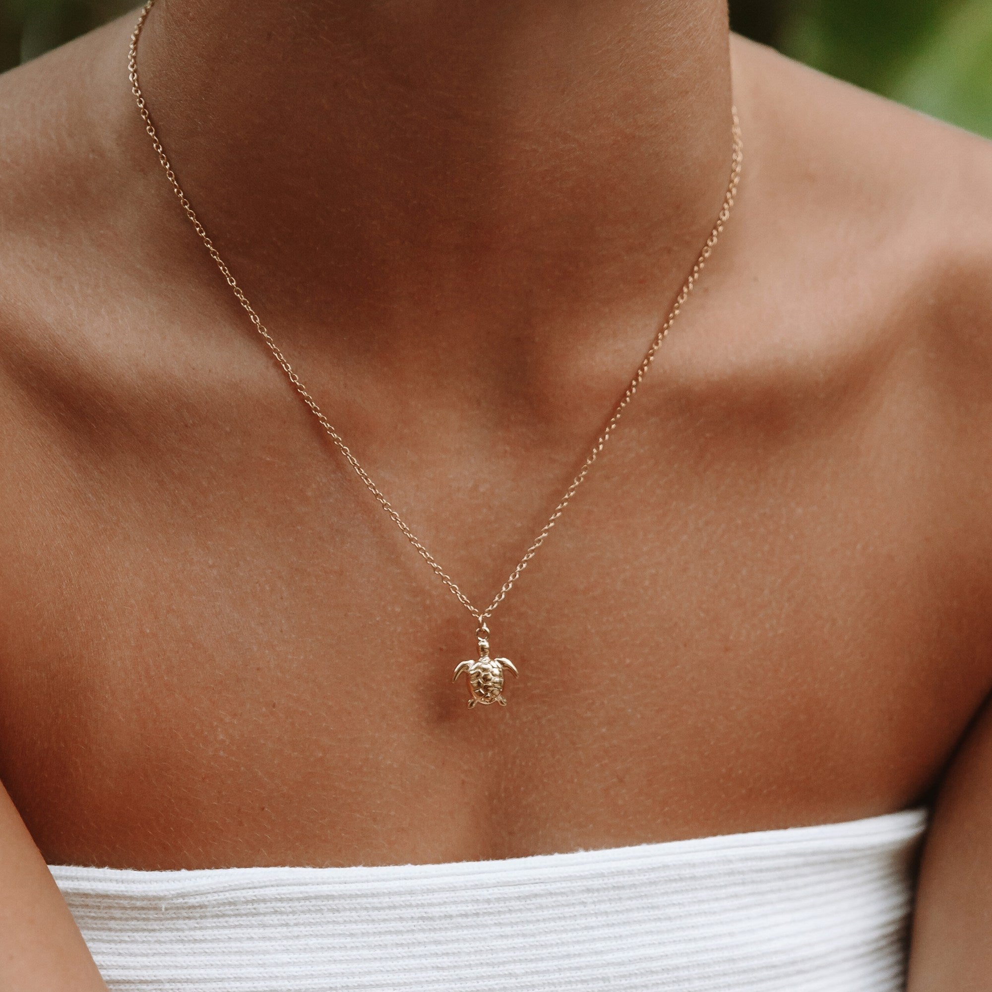 Athena Sea Turtle Necklace
