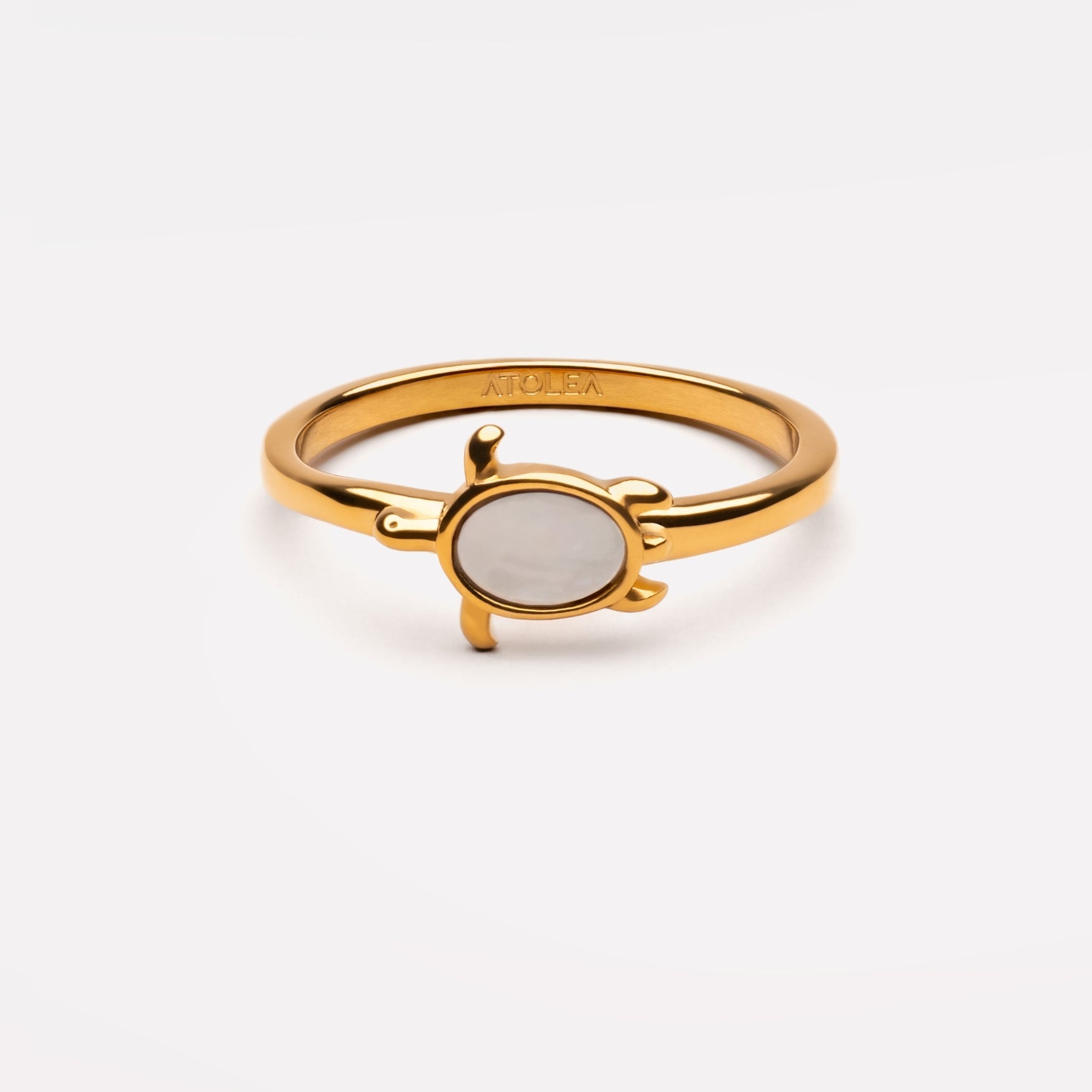 Athena Sea Turtle Ring