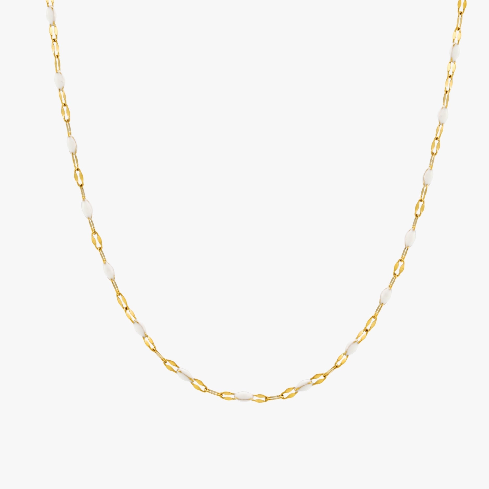 Athena White Dainty Choker