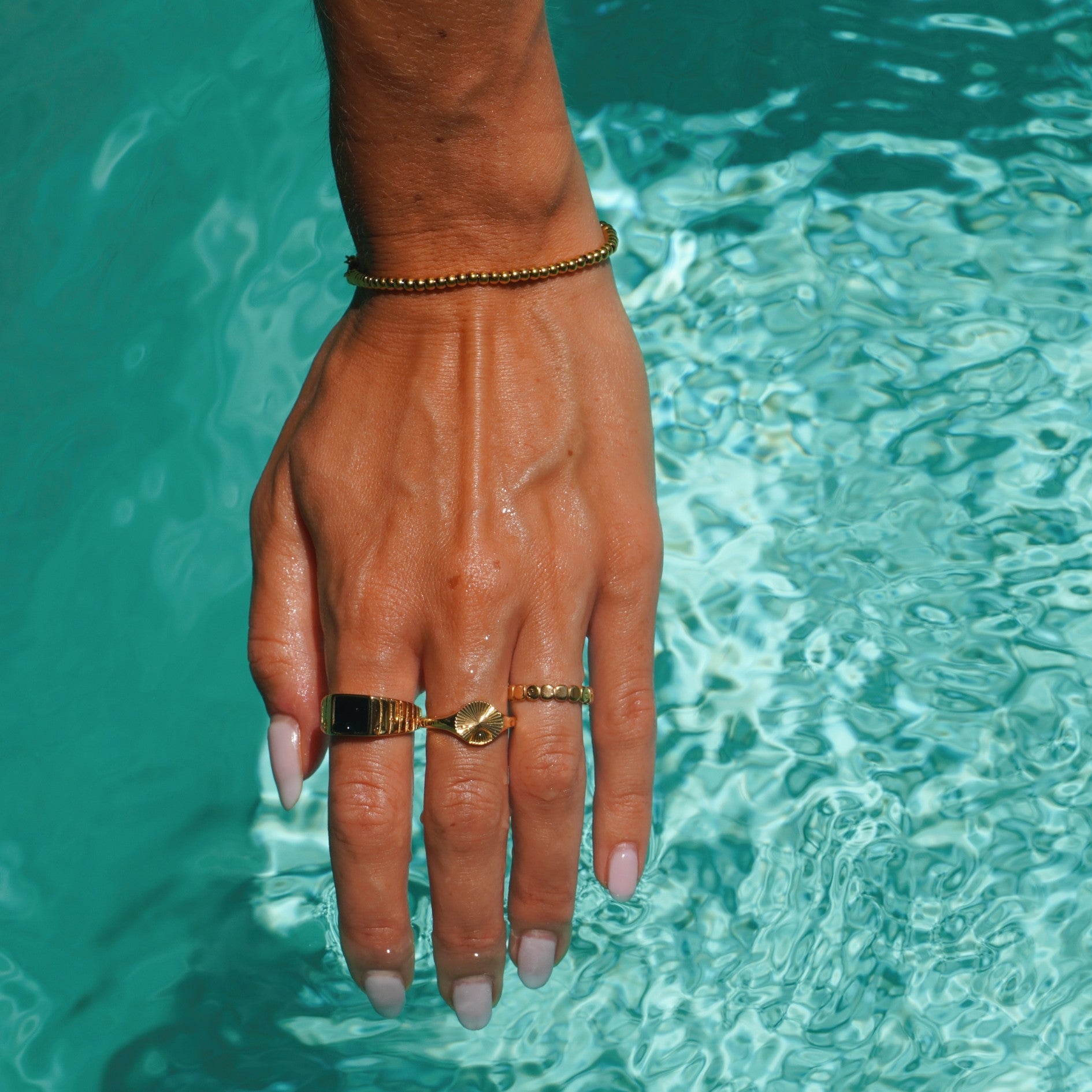 Athena Beaded Ring