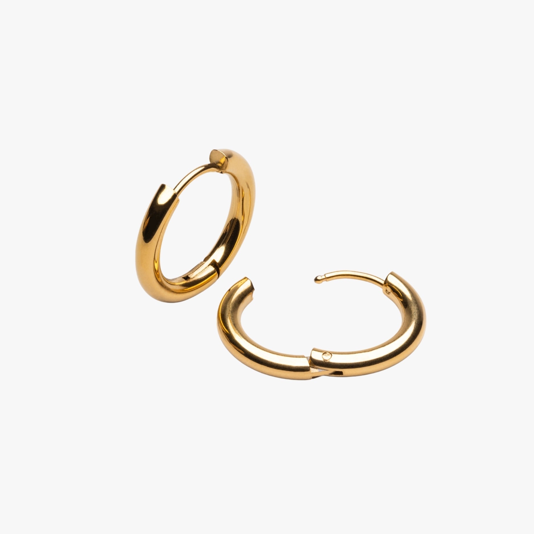 Athena Tiny Huggie Hoops