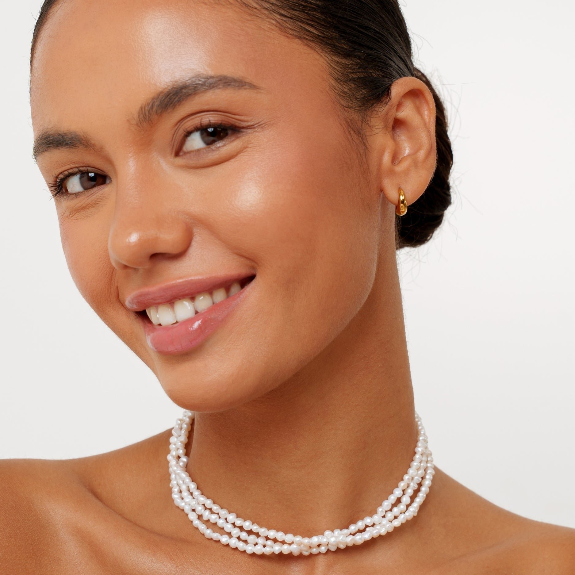 Athena Iconic Bold Hoops