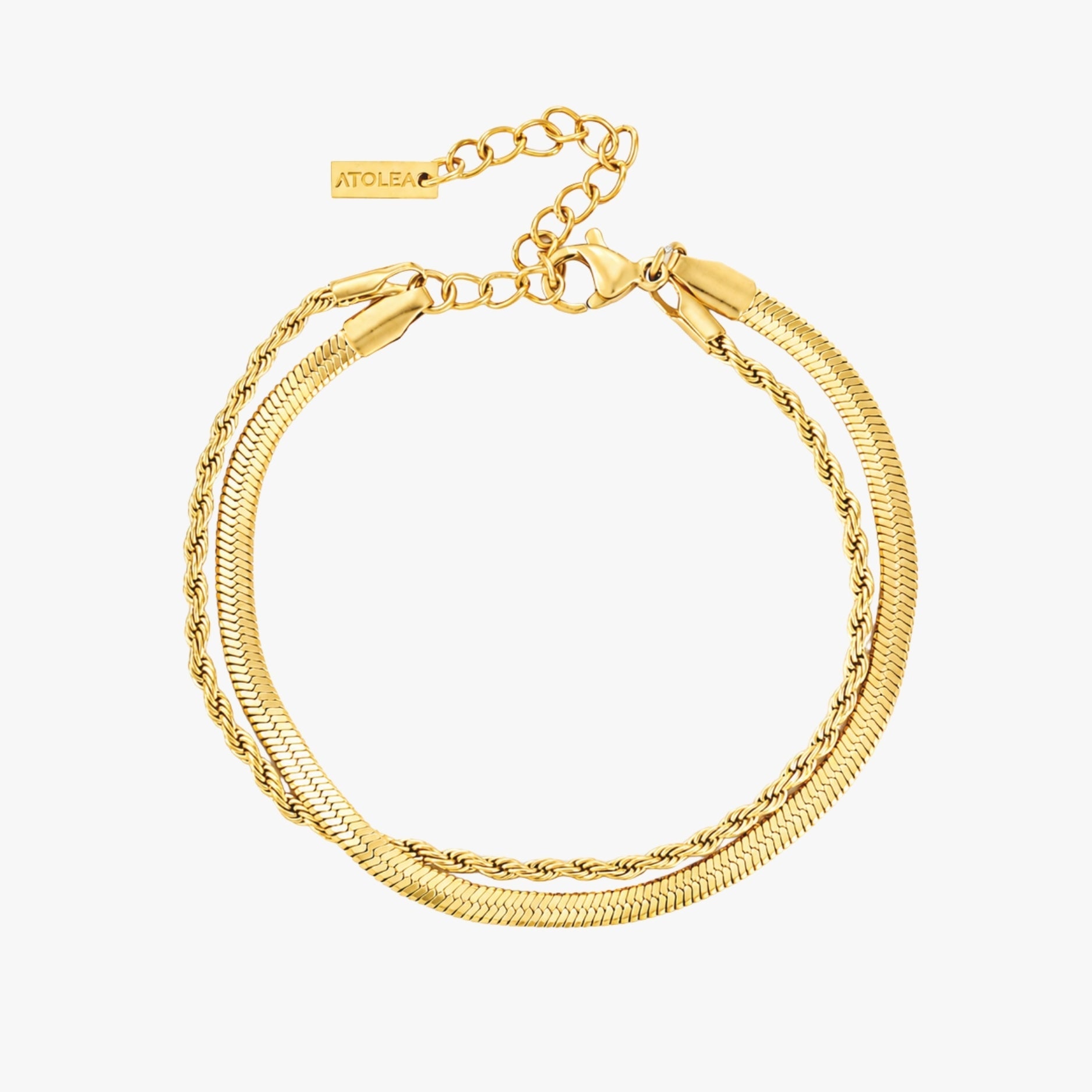 Athena "Ios" Layered Bracelet