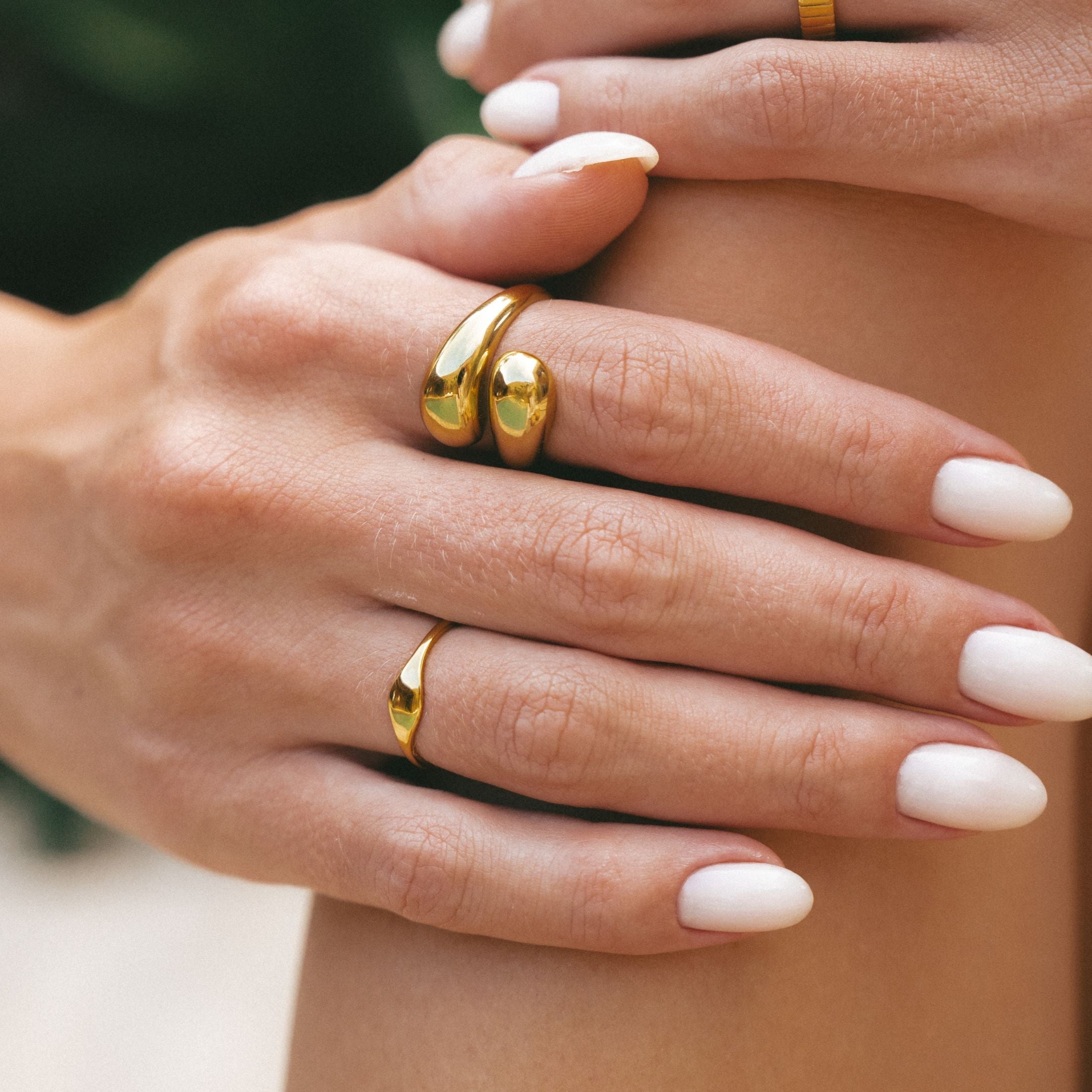 Athena Double Twist Ring