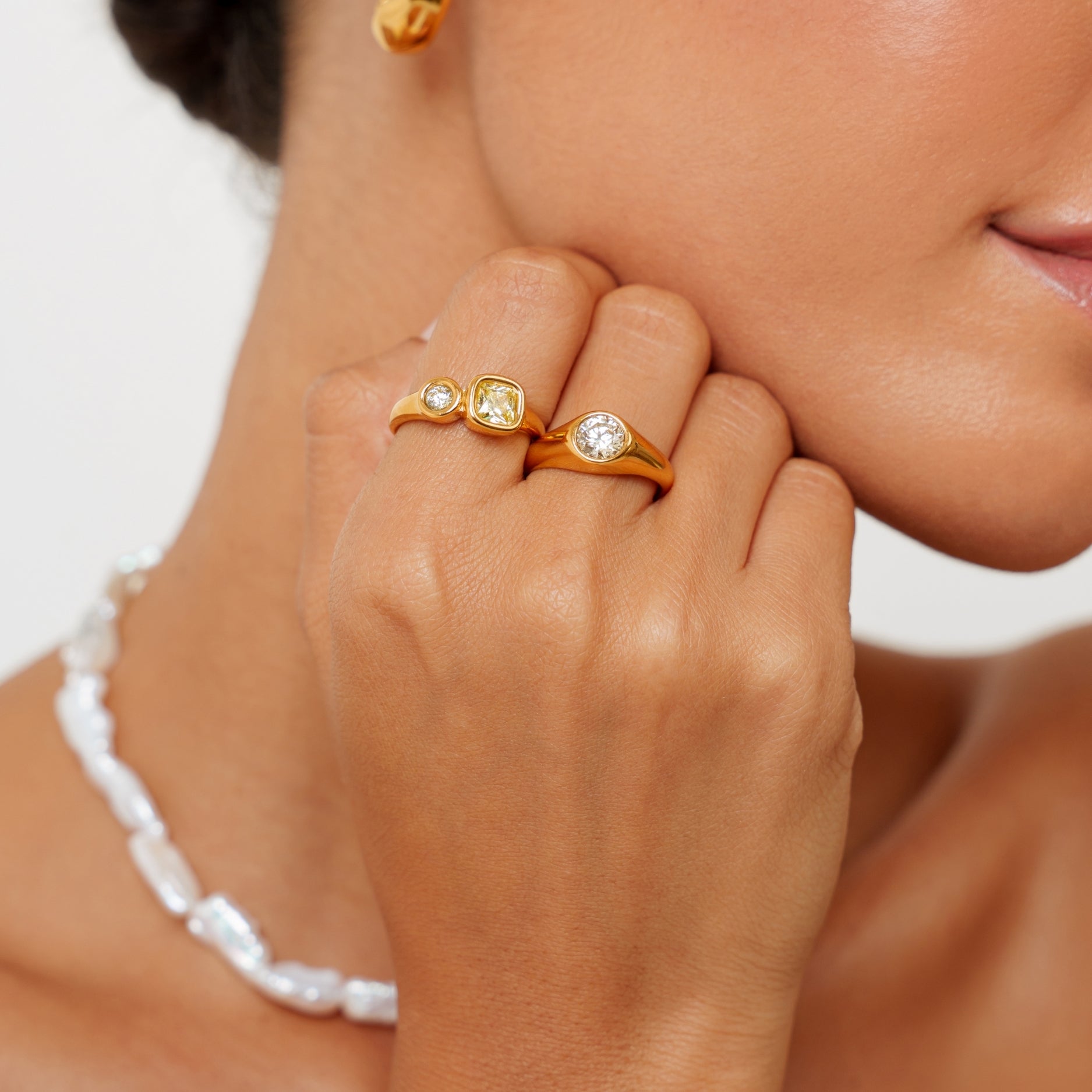 Athena Soleil Signet Ring