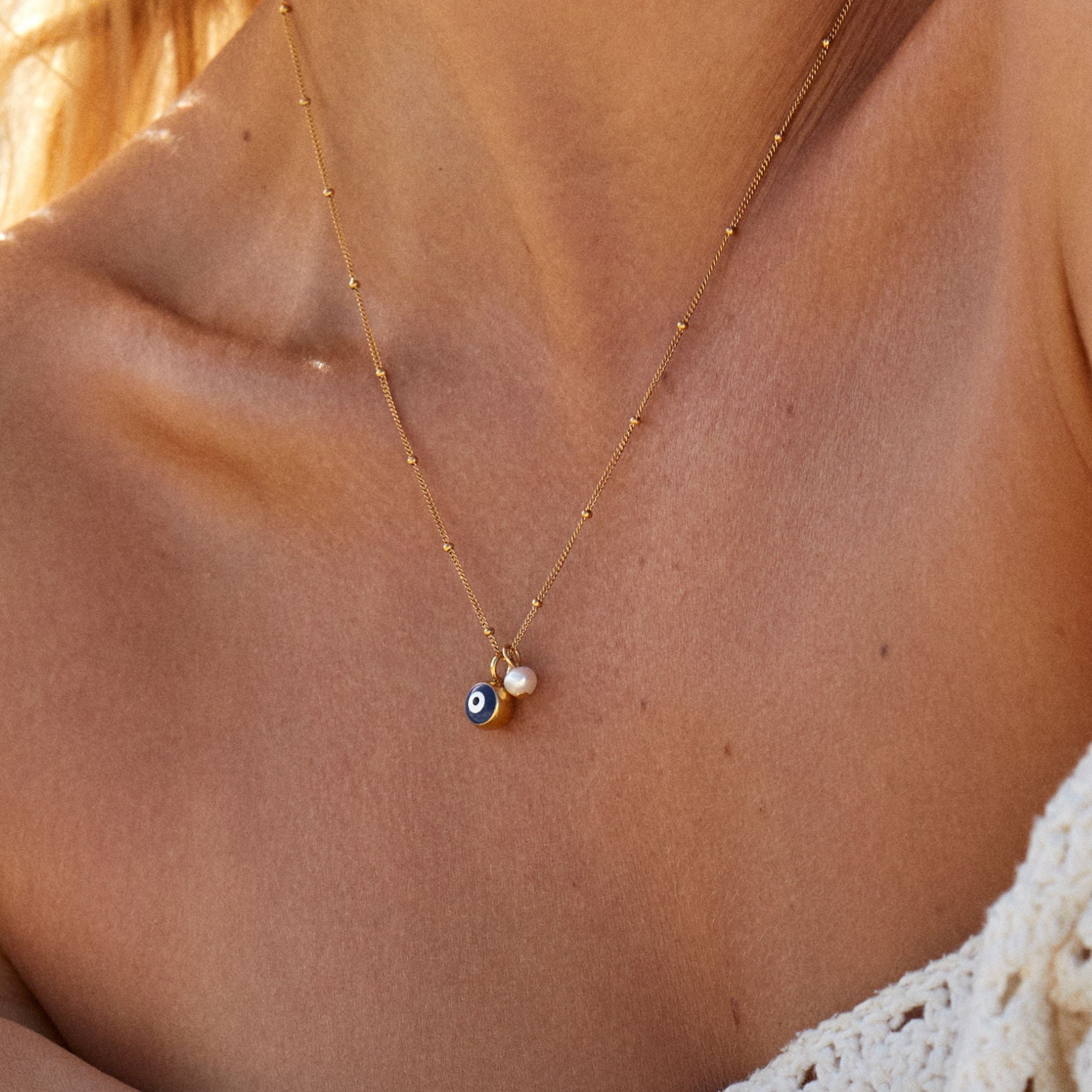 Athena Evil Eye Necklace