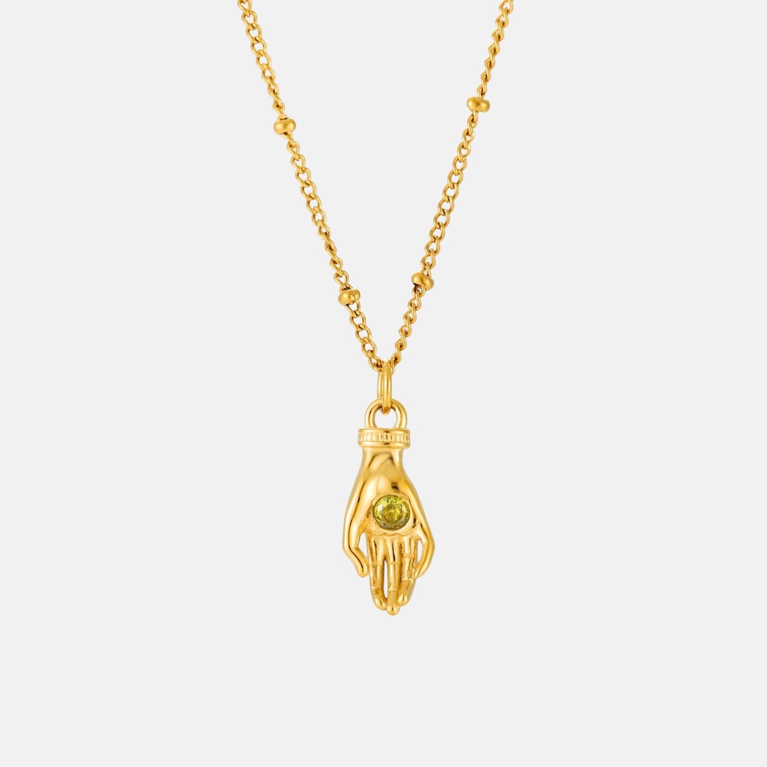Athena Guardian Hand Necklace