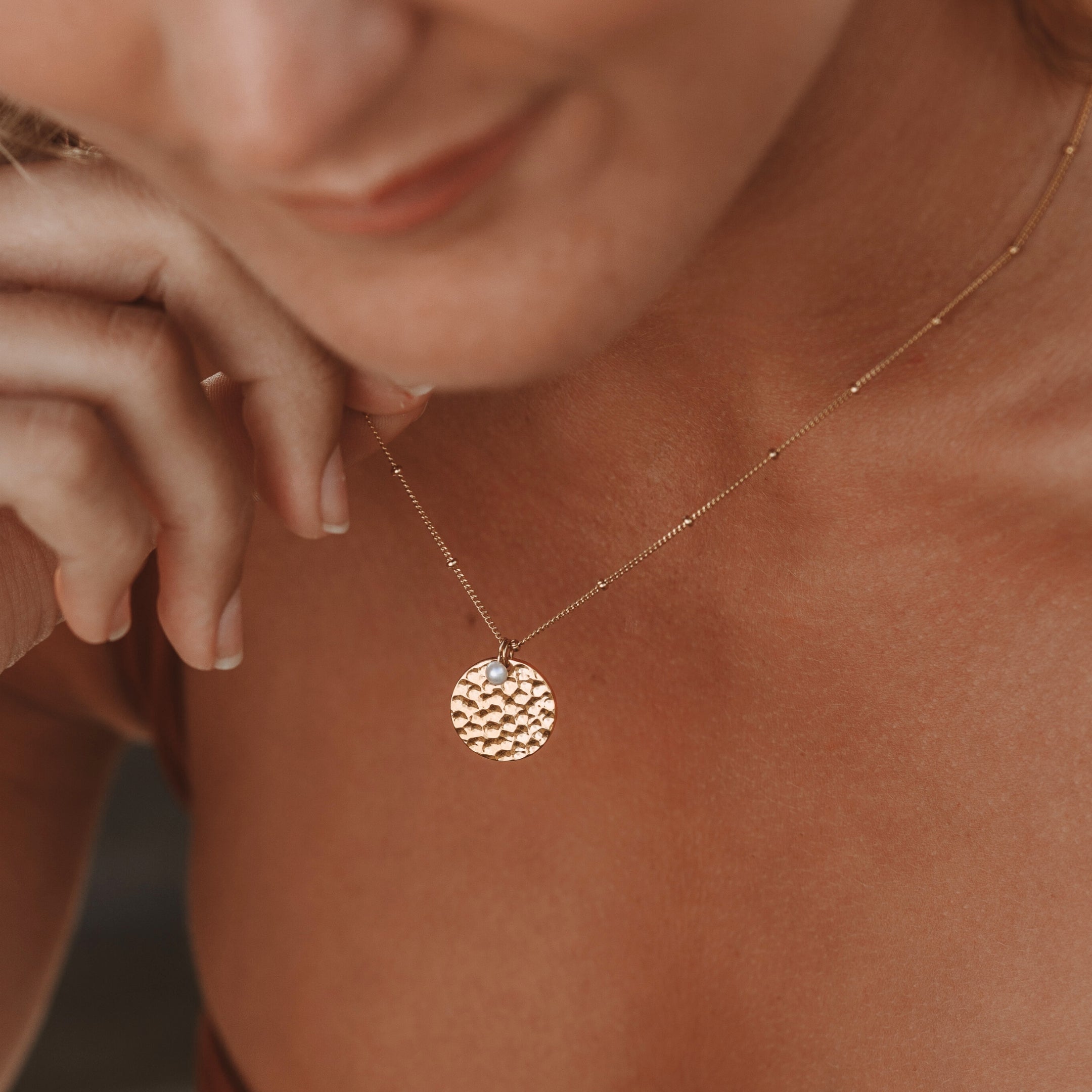 Athena Island Medallion Necklace