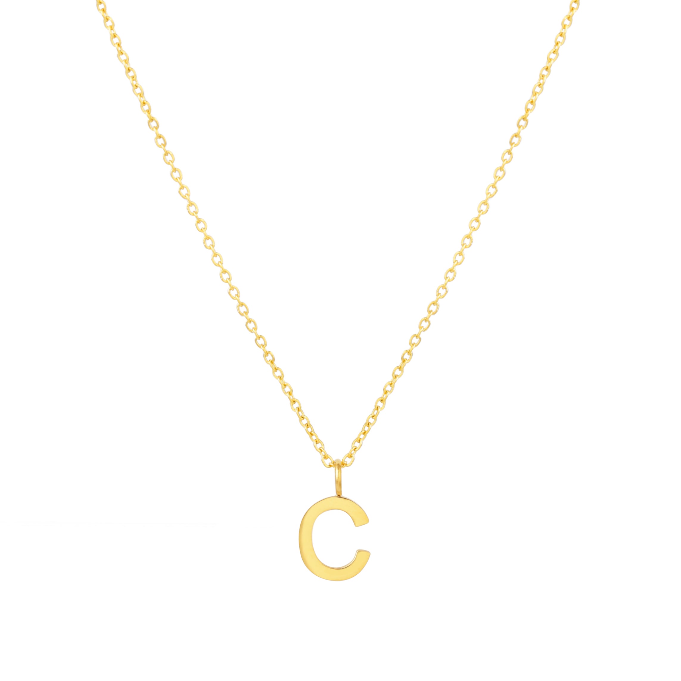 Athena Initial Necklace