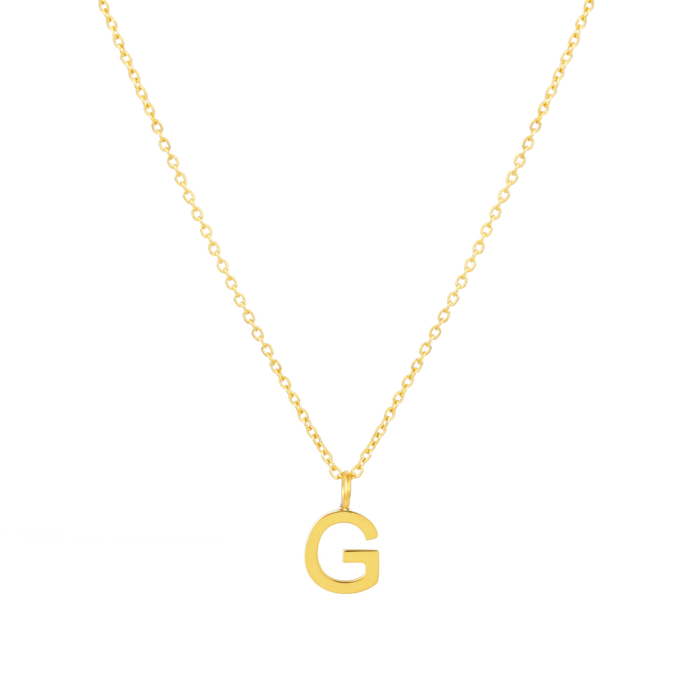 Athena Initial Necklace